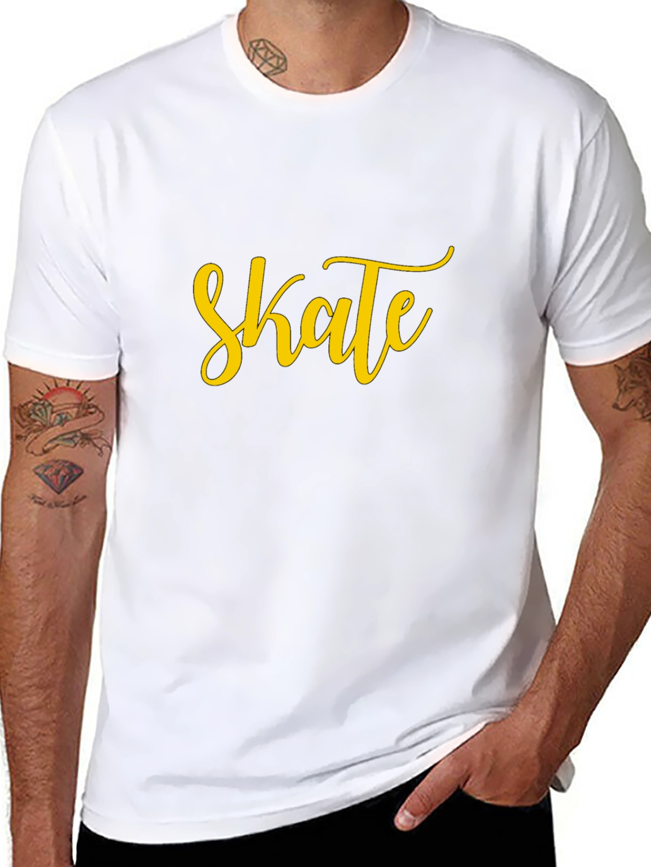 Skate Graphic T-Shirt - Premium Cotton Tee
