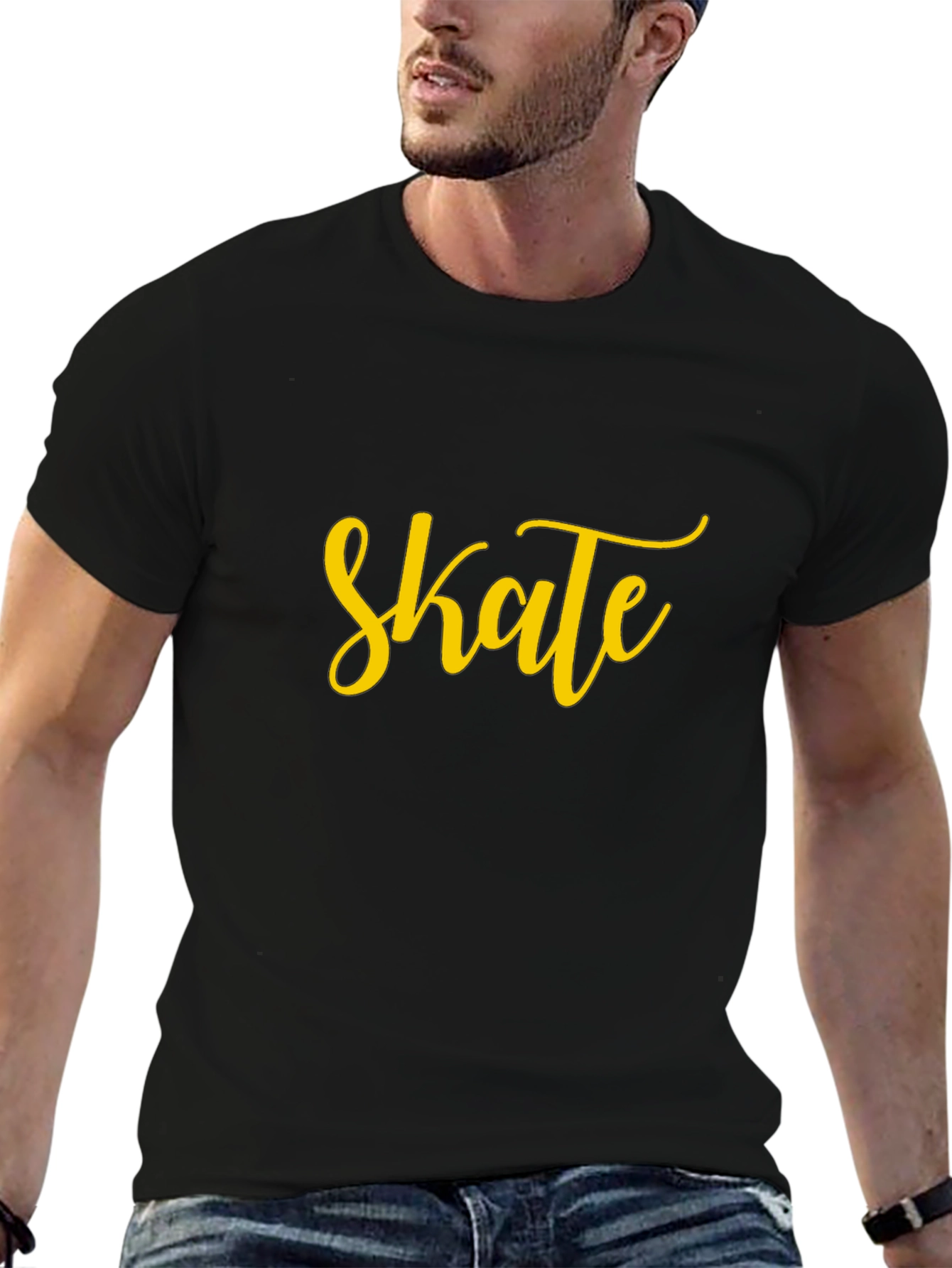 Skate Graphic T-Shirt - Premium Cotton Tee