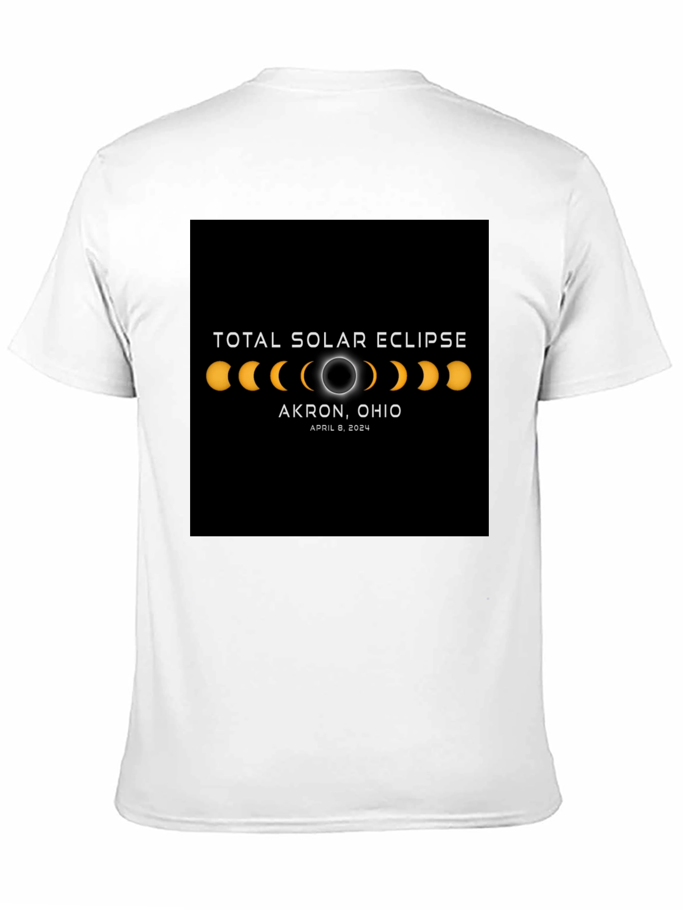 Total Solar Eclipse Akron Ohio 2024 T-Shirt