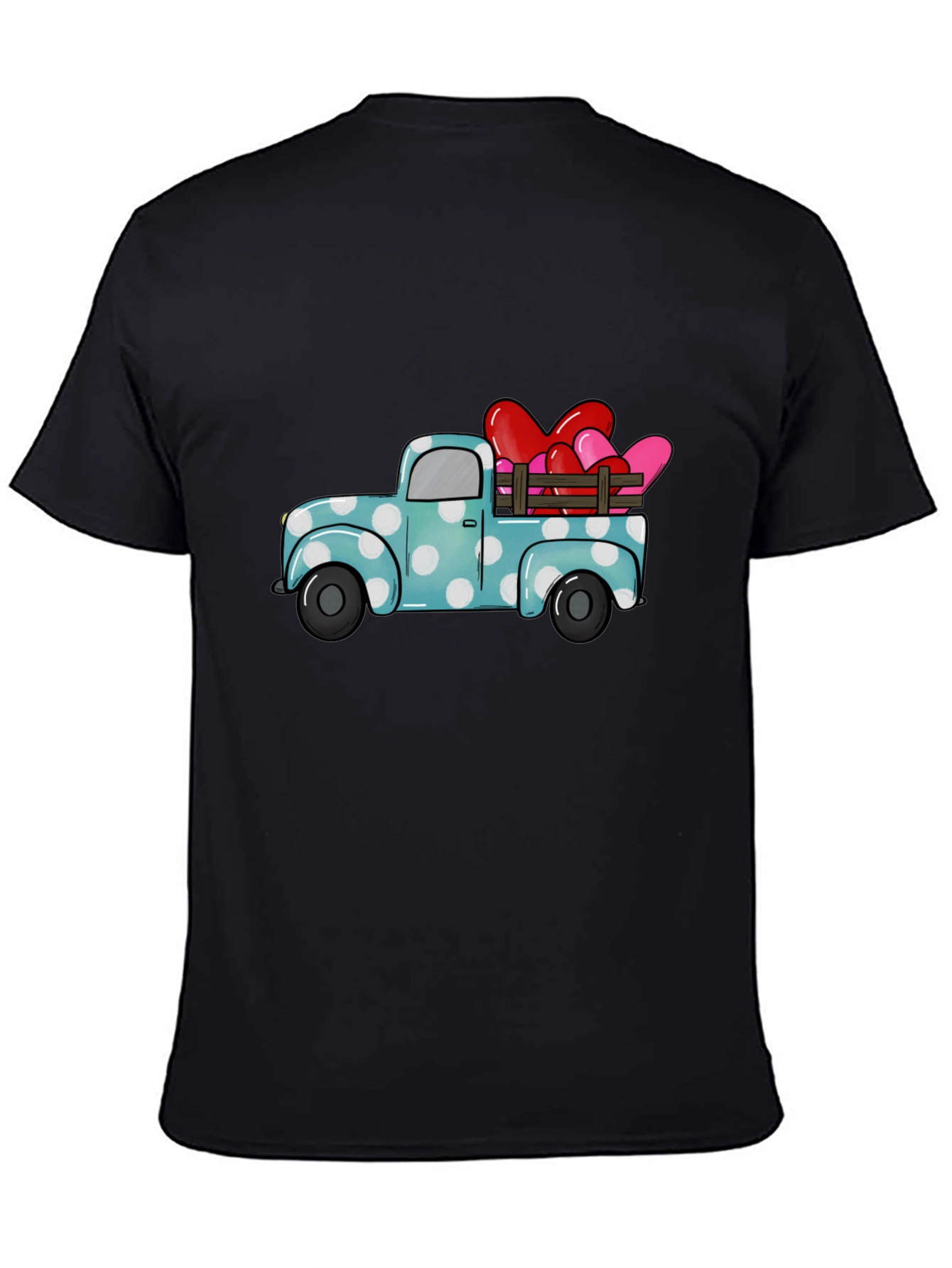 Heart Truck Graphic Tee - Valentines Day T-Shirt