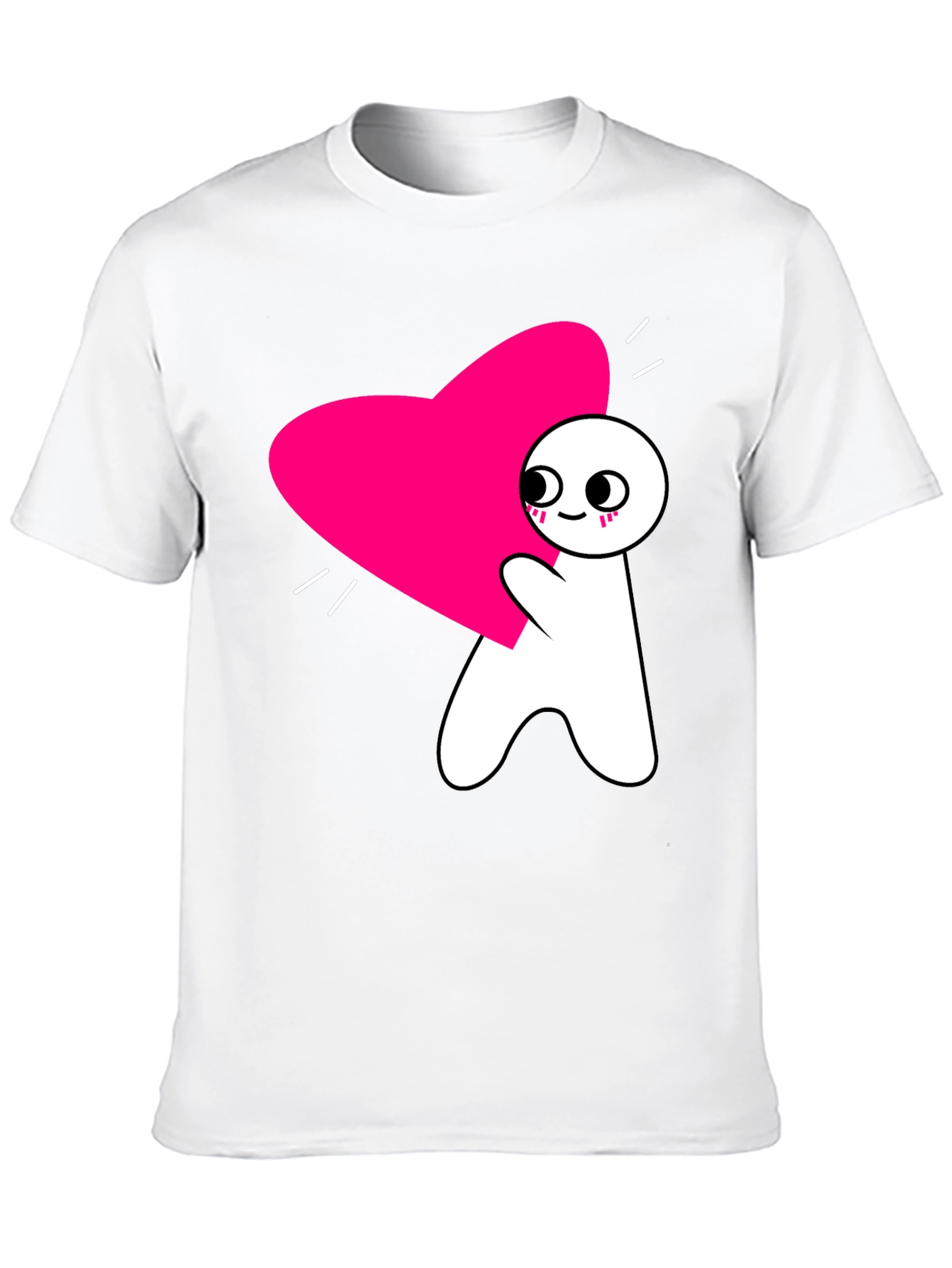 Heart Hug T-Shirt - Graphic Tee