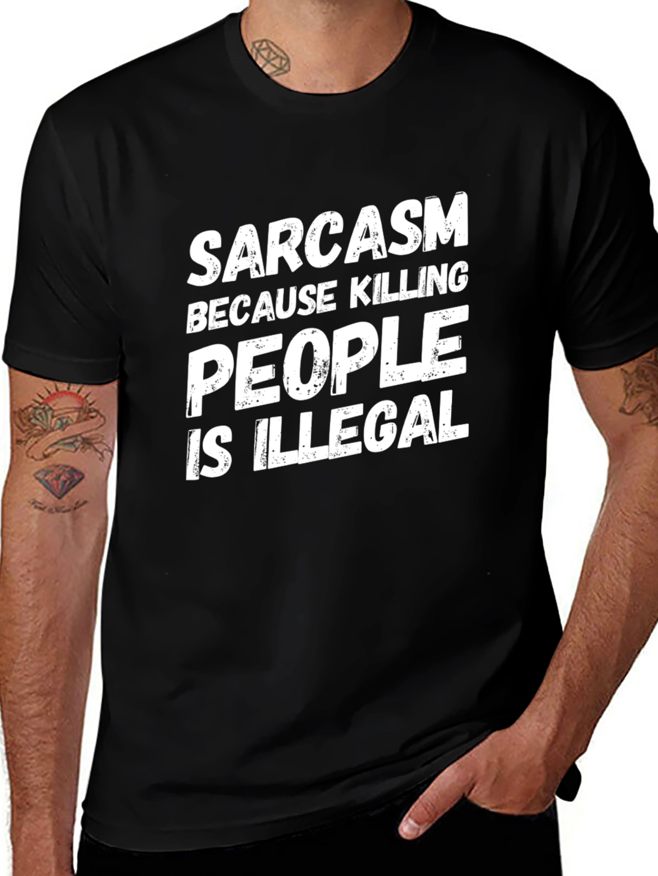 Sarcasm T-Shirt - Funny Graphic Tee