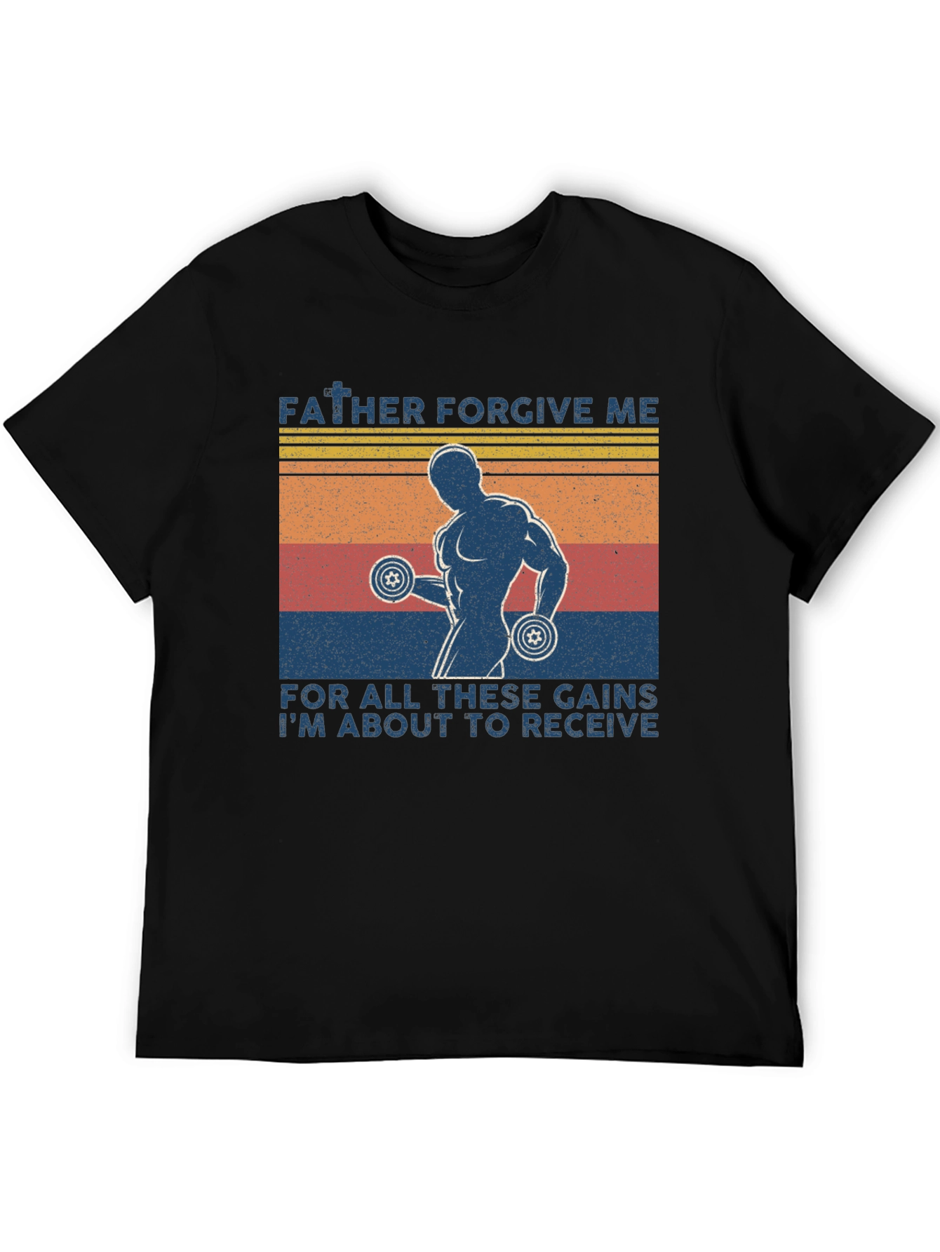Father Forgive Me Gym T-Shirt