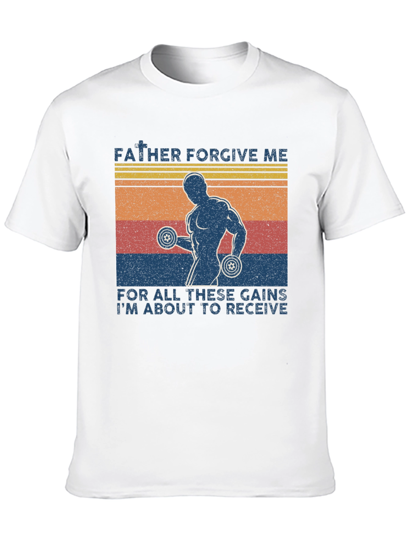Father Forgive Me Gym T-Shirt