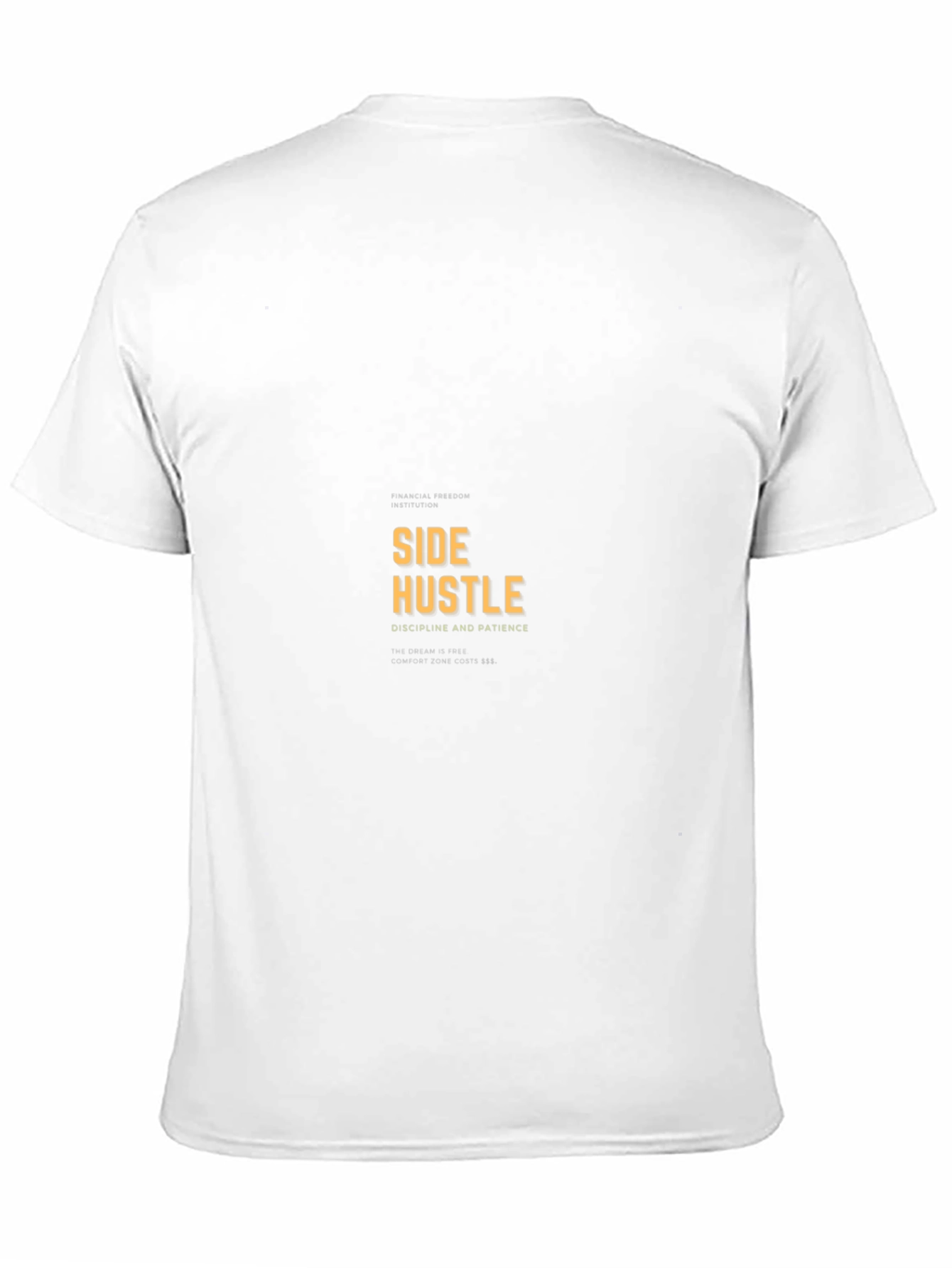 Side Hustle Graphic Tee - Motivational Black T-Shirt