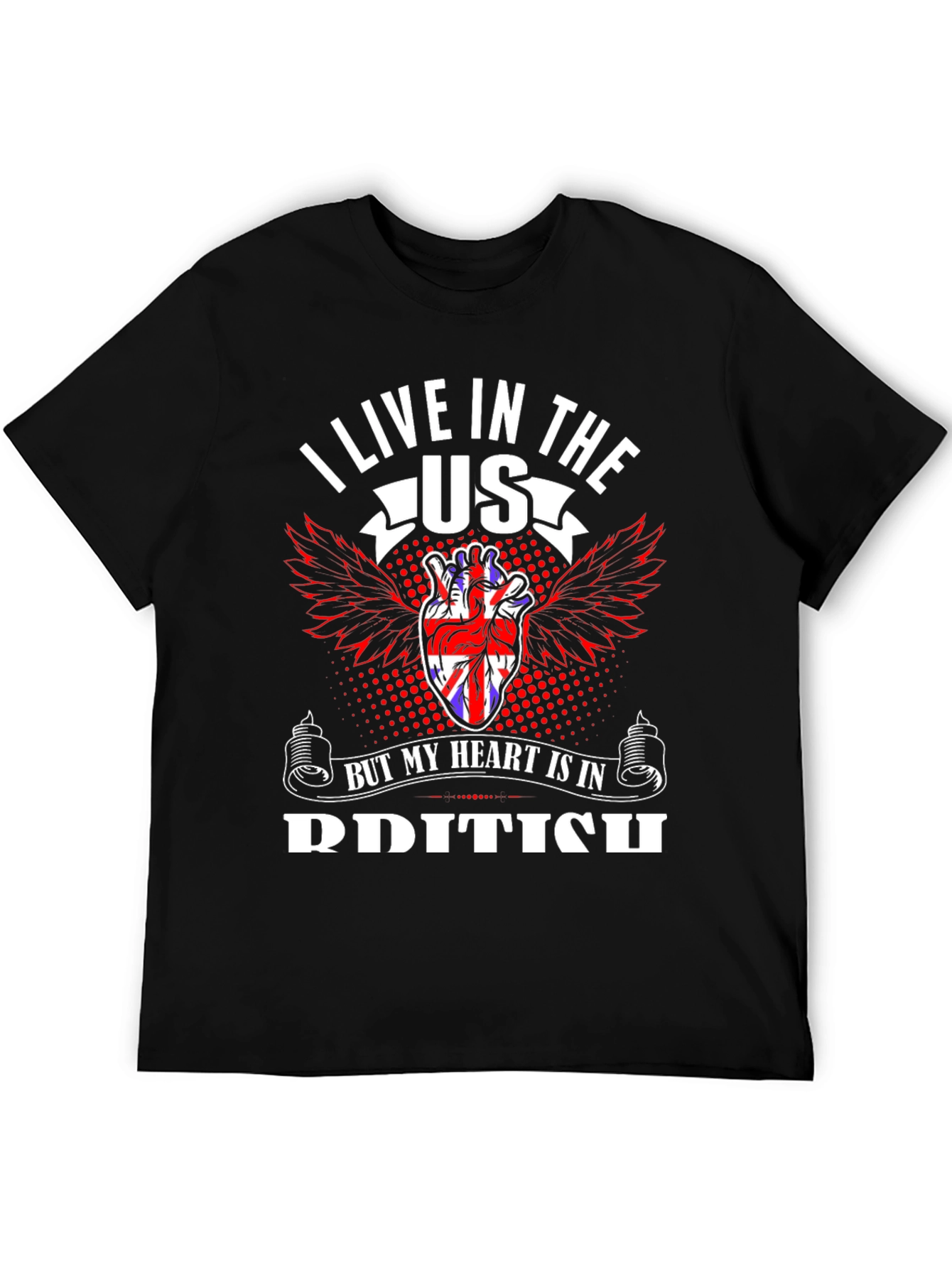 British Heart T-Shirt - USA Resident