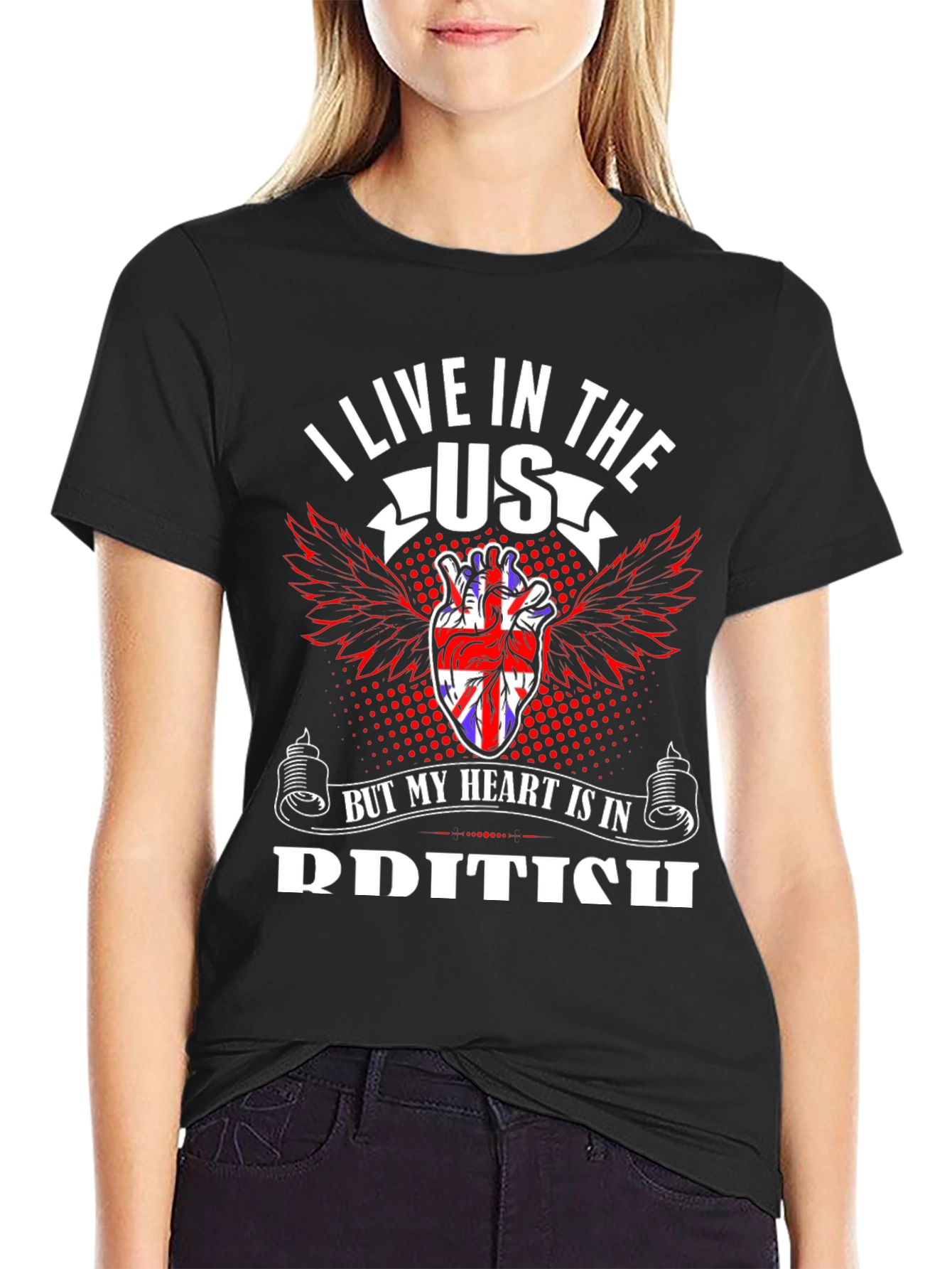 British Heart T-Shirt - USA Resident