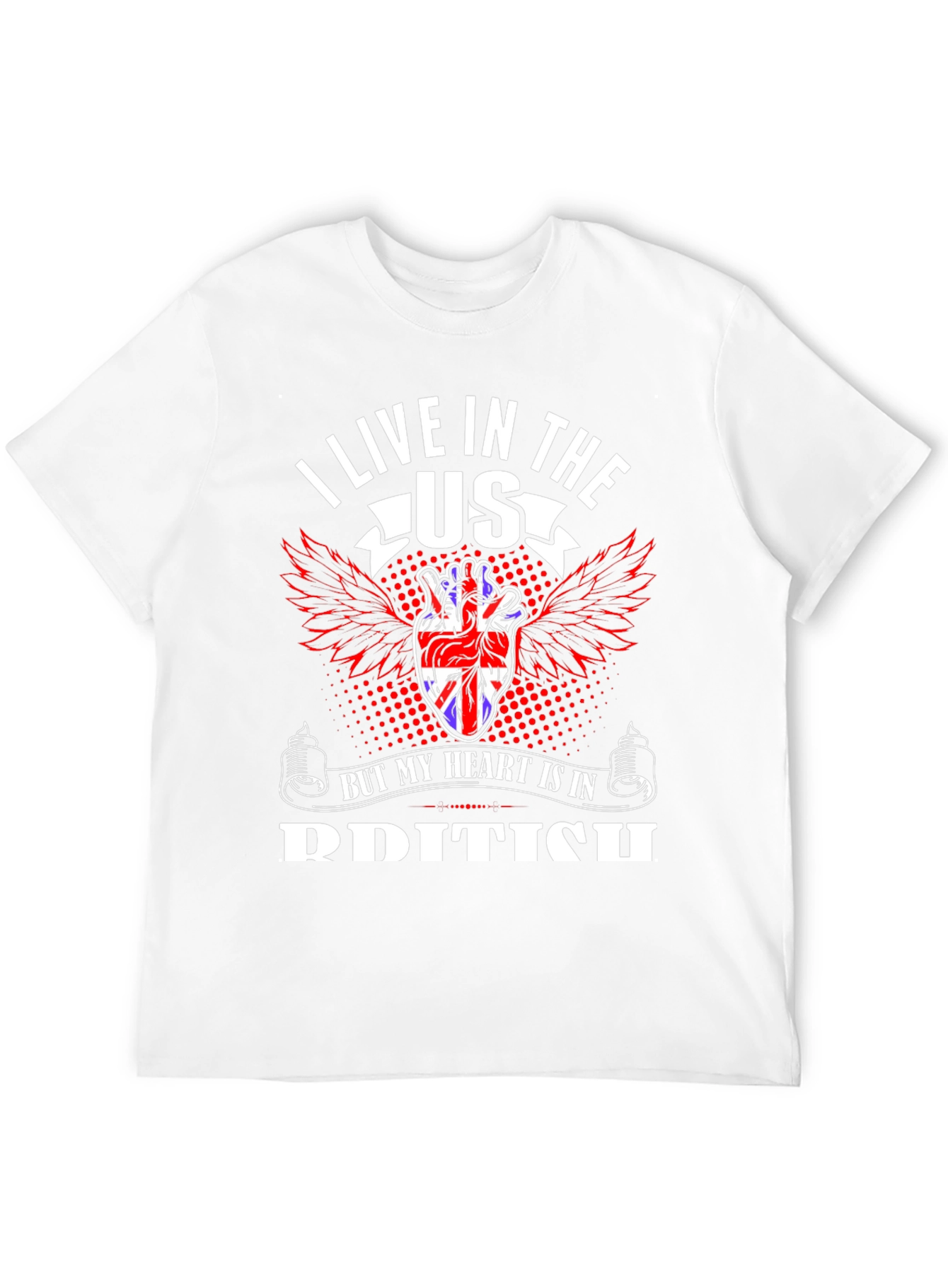 British Heart T-Shirt - USA Resident