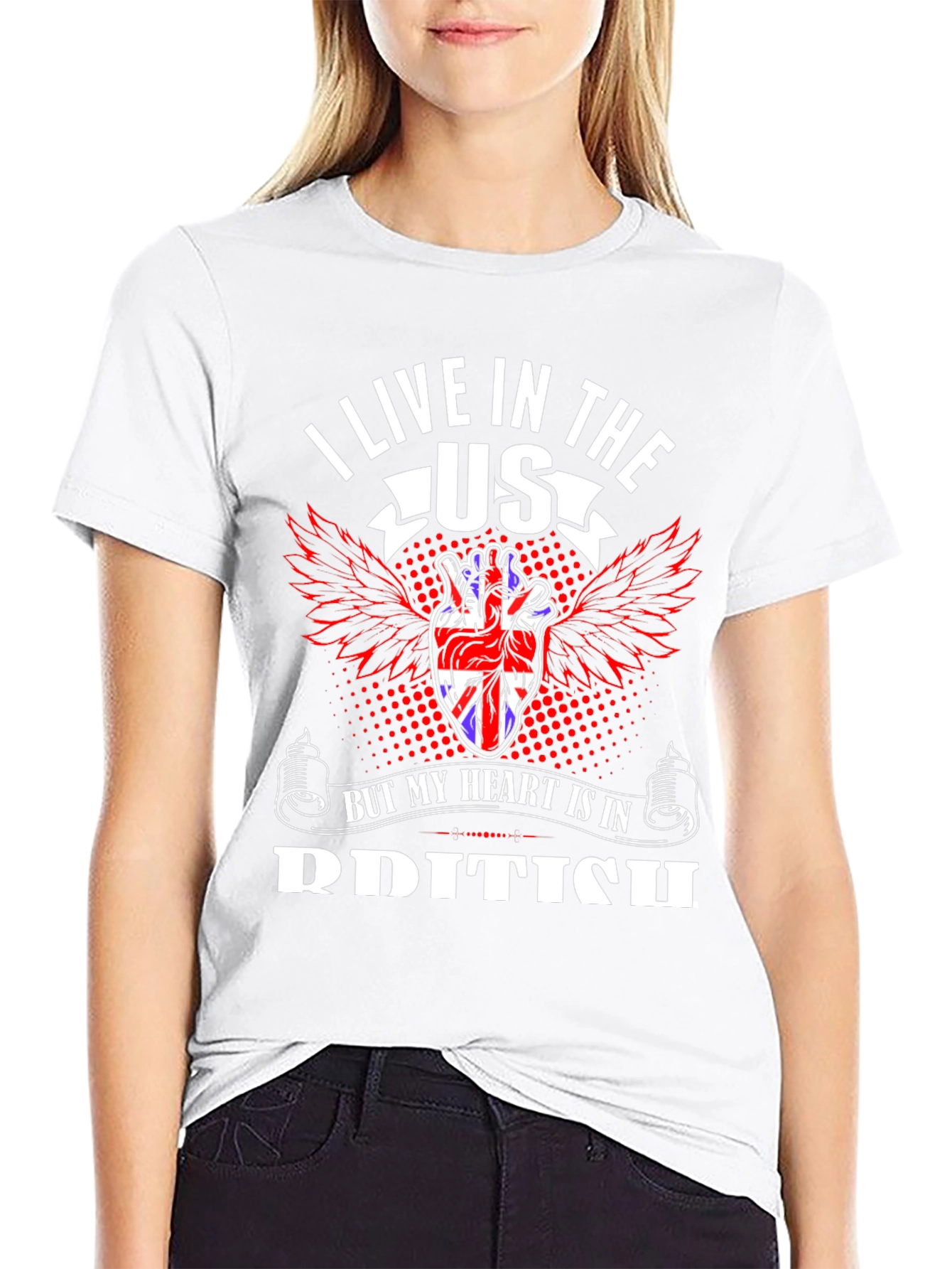 British Heart T-Shirt - USA Resident