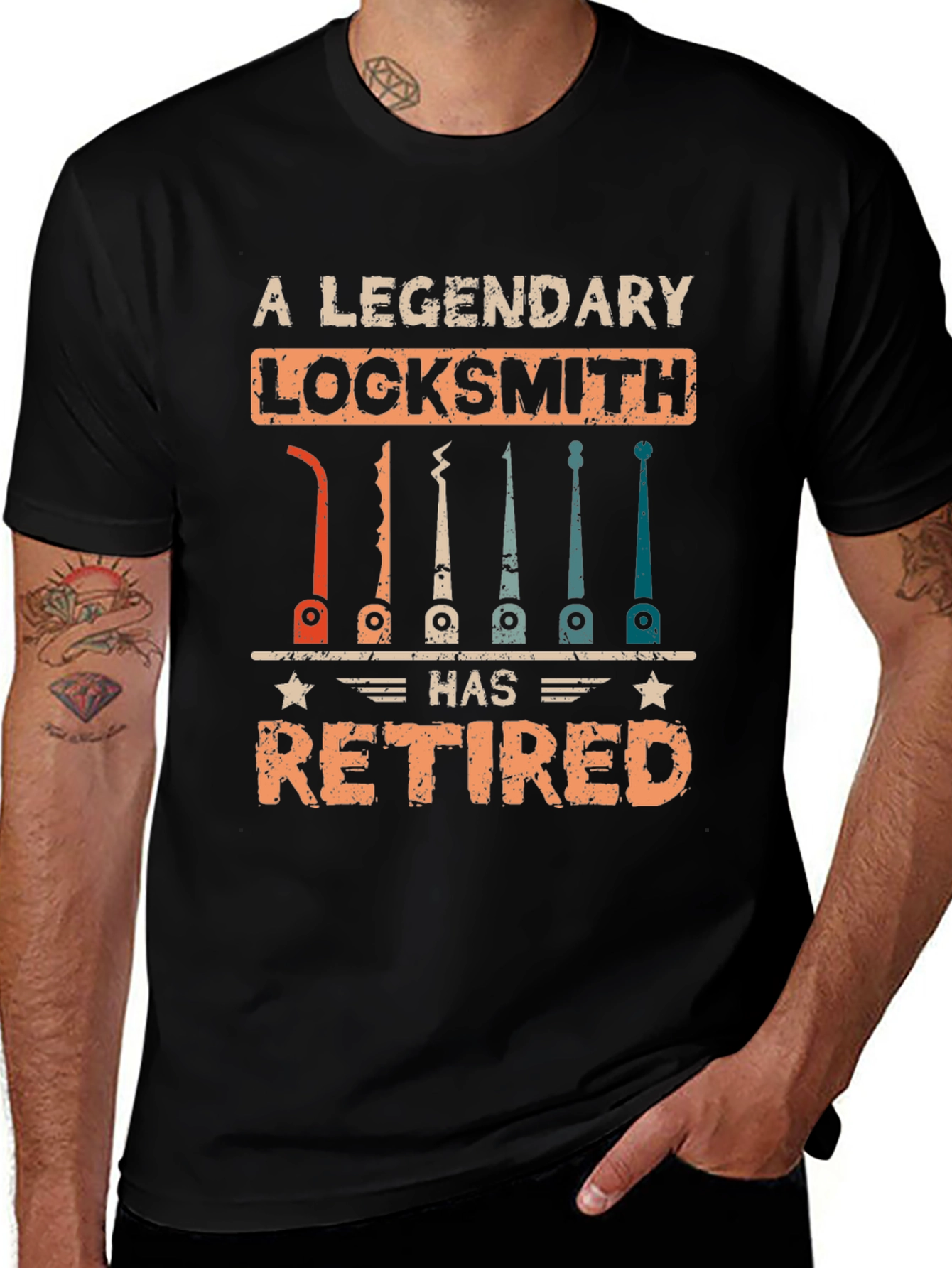 Retired Locksmith T-Shirt