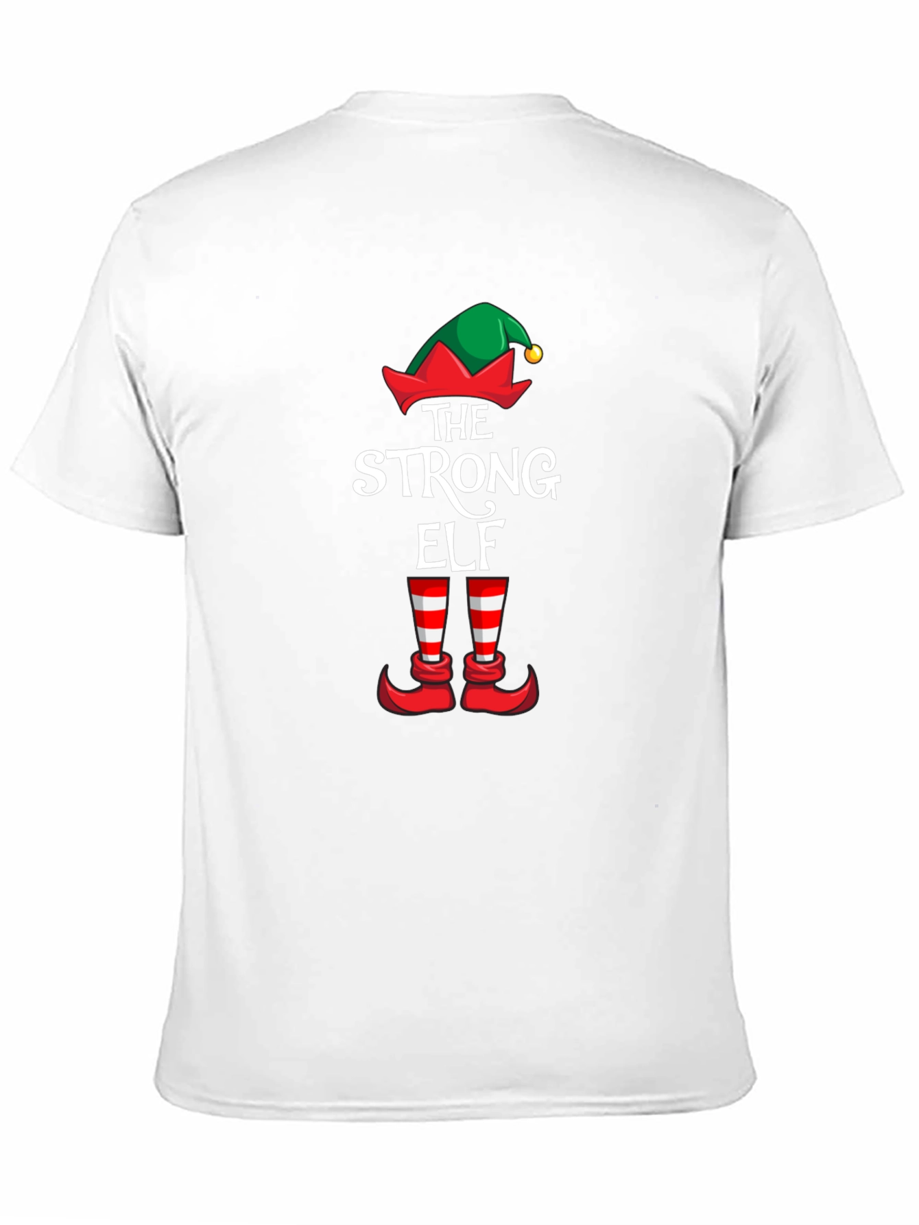 The Strong Elf Graphic Tee - Holiday Fun!