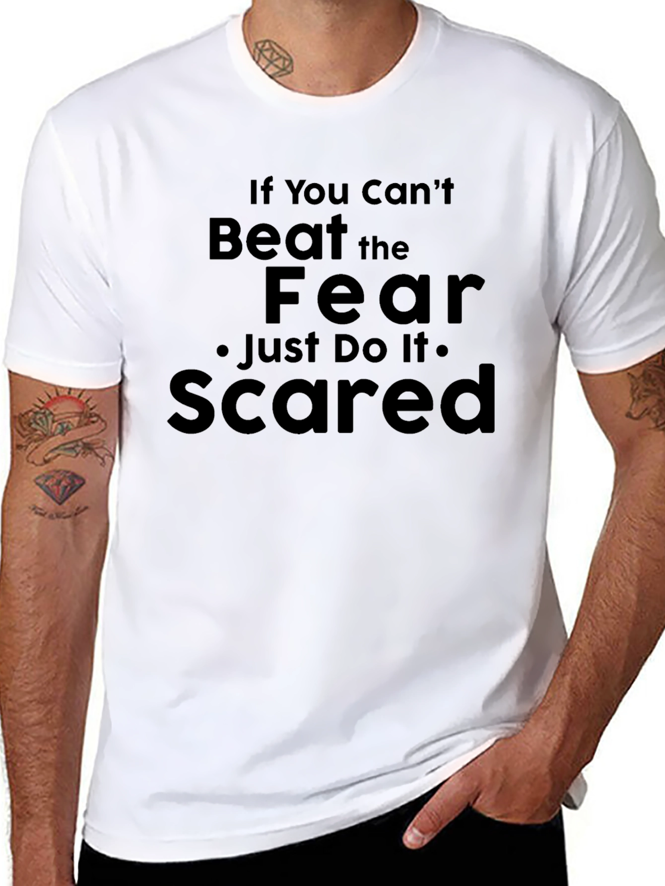 Beat The Fear Graphic T-Shirt
