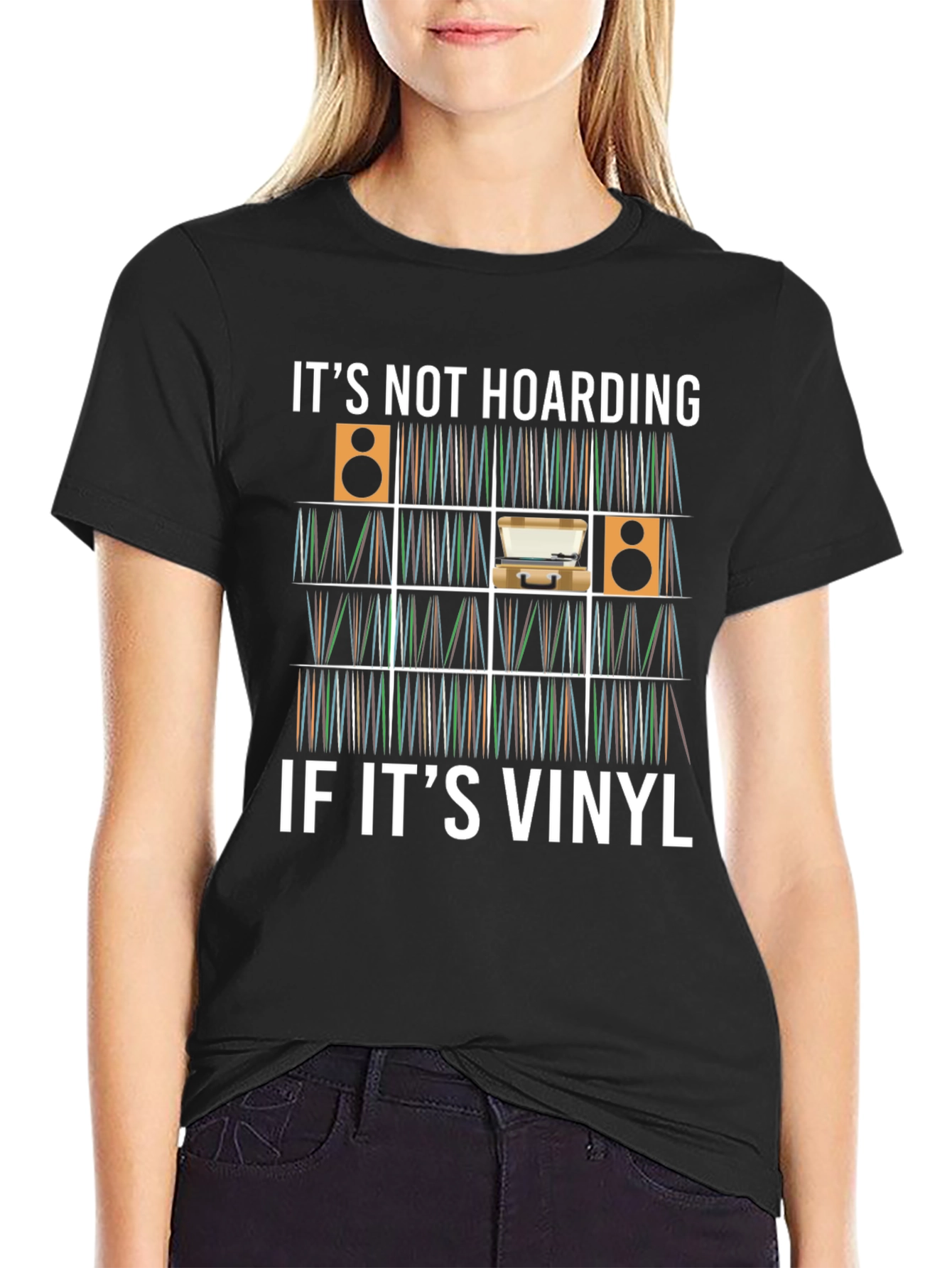 Its Not Hoarding If Its Vinyl T-Shirt