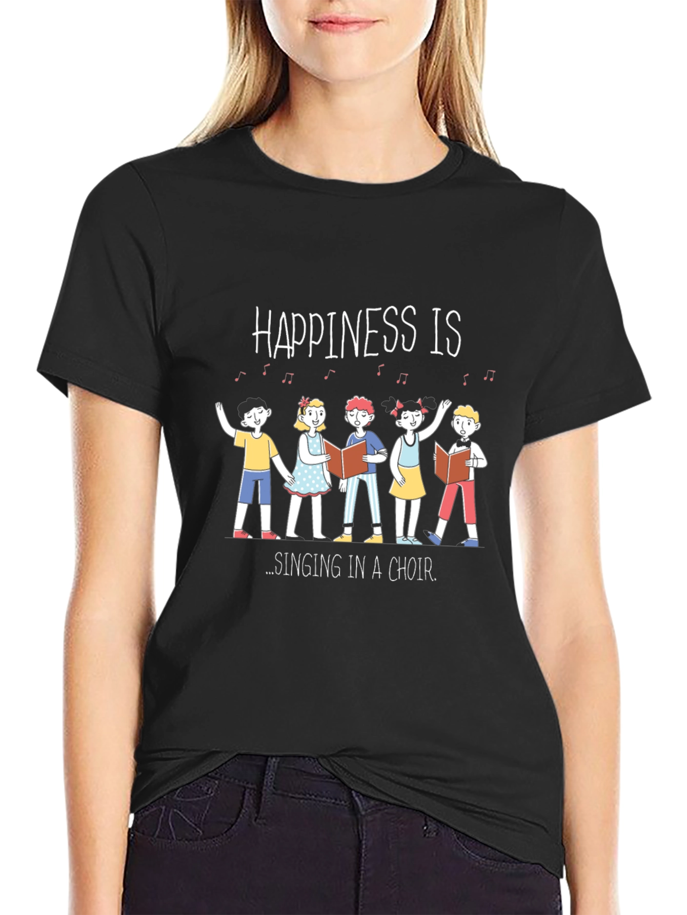 Happiness is Singing in a Choir T-Shirt