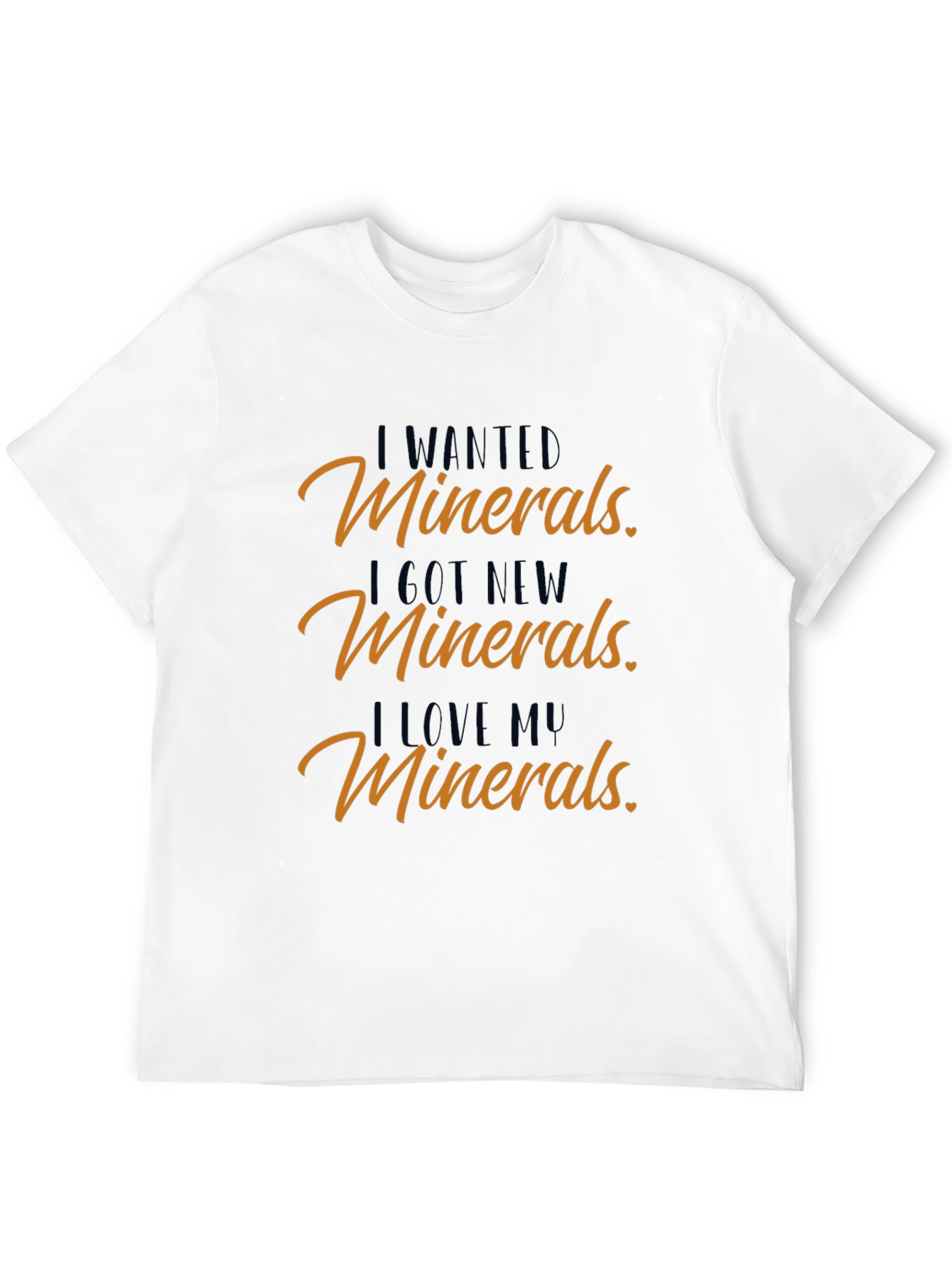 I Love Minerals Graphic T-Shirt
