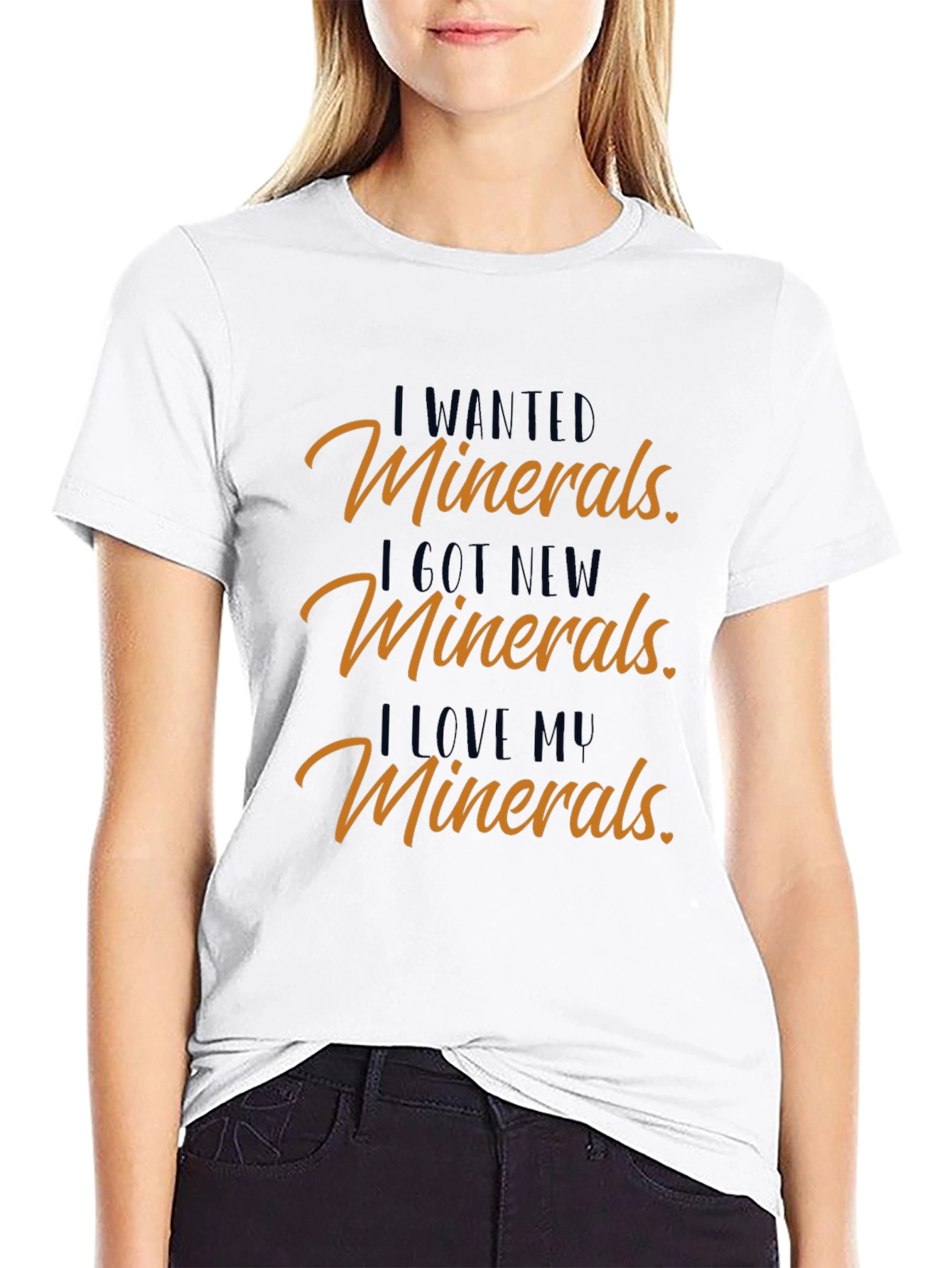 I Love Minerals Graphic T-Shirt