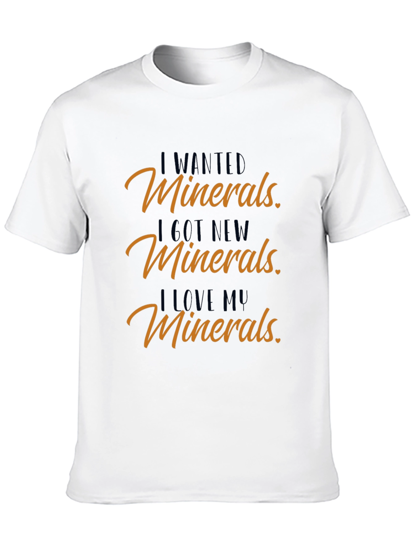 I Love Minerals Graphic T-Shirt
