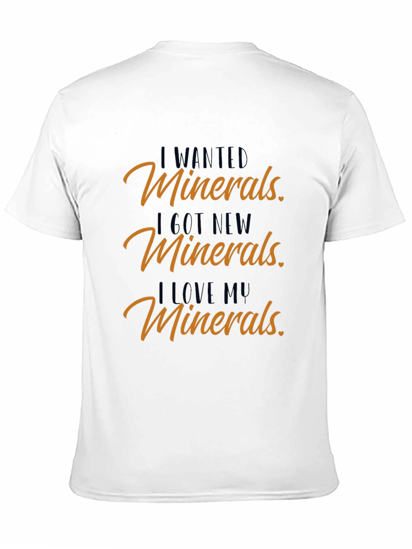 I Love Minerals Graphic T-Shirt