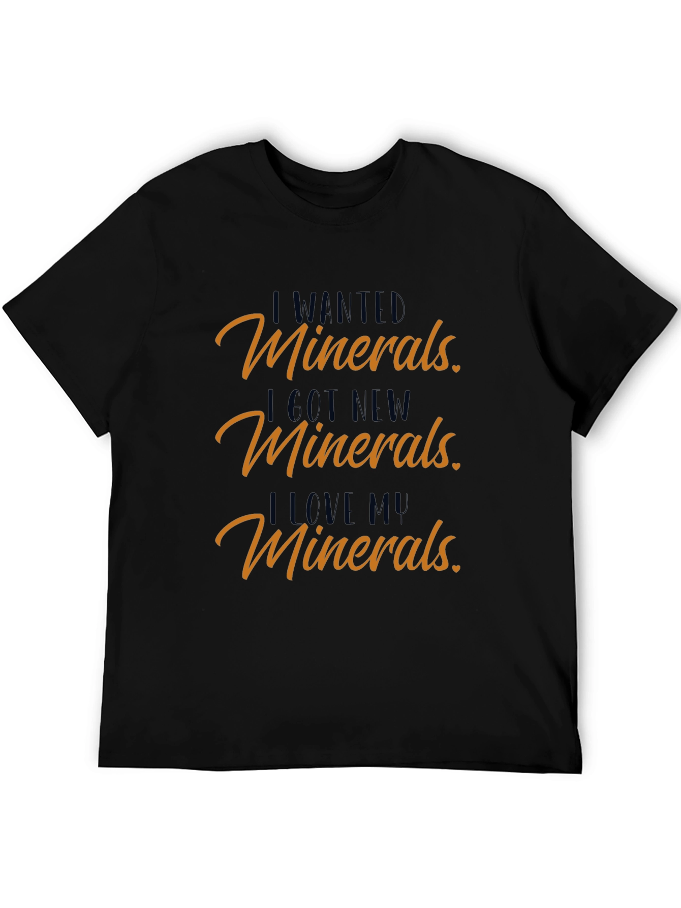 I Love Minerals Graphic T-Shirt