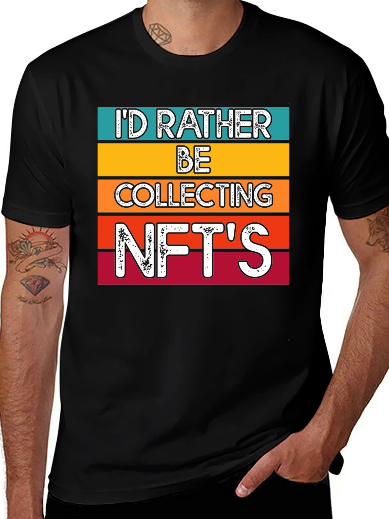 Id Rather Be Collecting NFTs T-Shirt