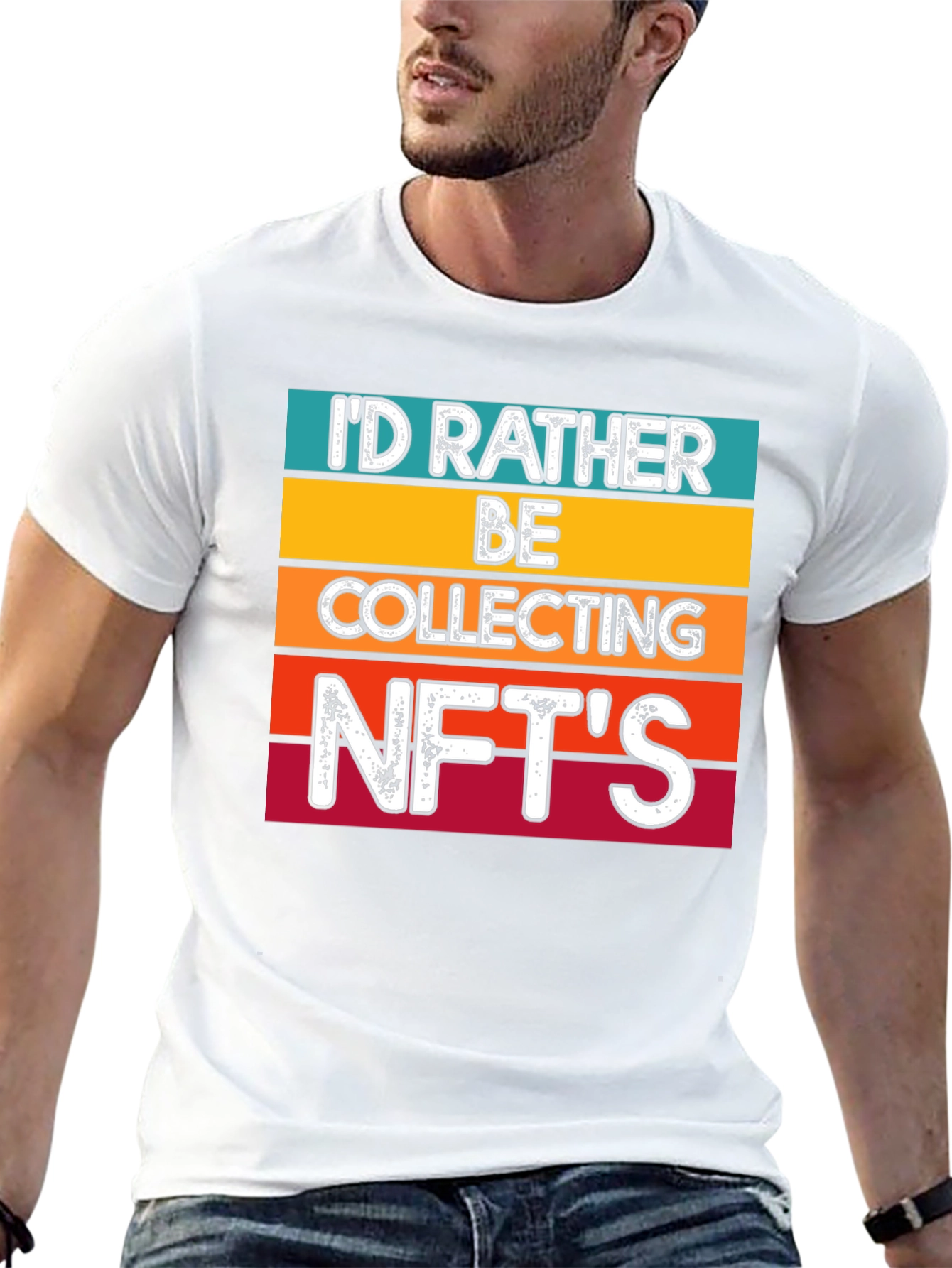 Id Rather Be Collecting NFTs T-Shirt