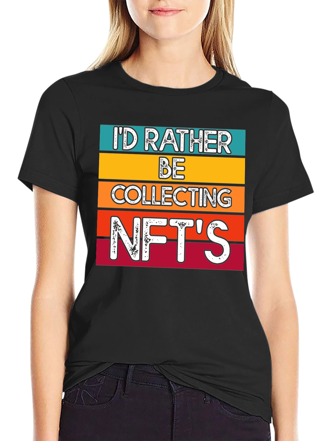 Id Rather Be Collecting NFTs T-Shirt