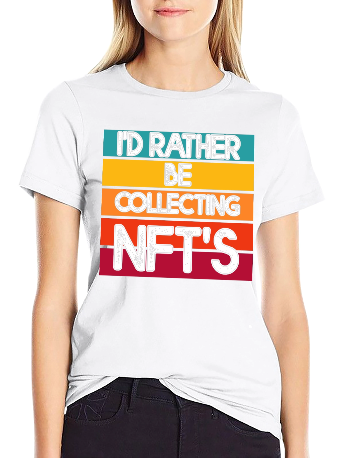 Id Rather Be Collecting NFTs T-Shirt