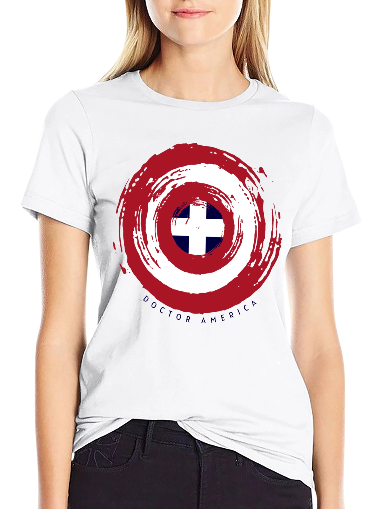 Doctor America Shield Graphic T-Shirt