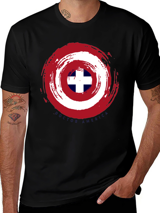 Doctor America Shield Graphic T-Shirt