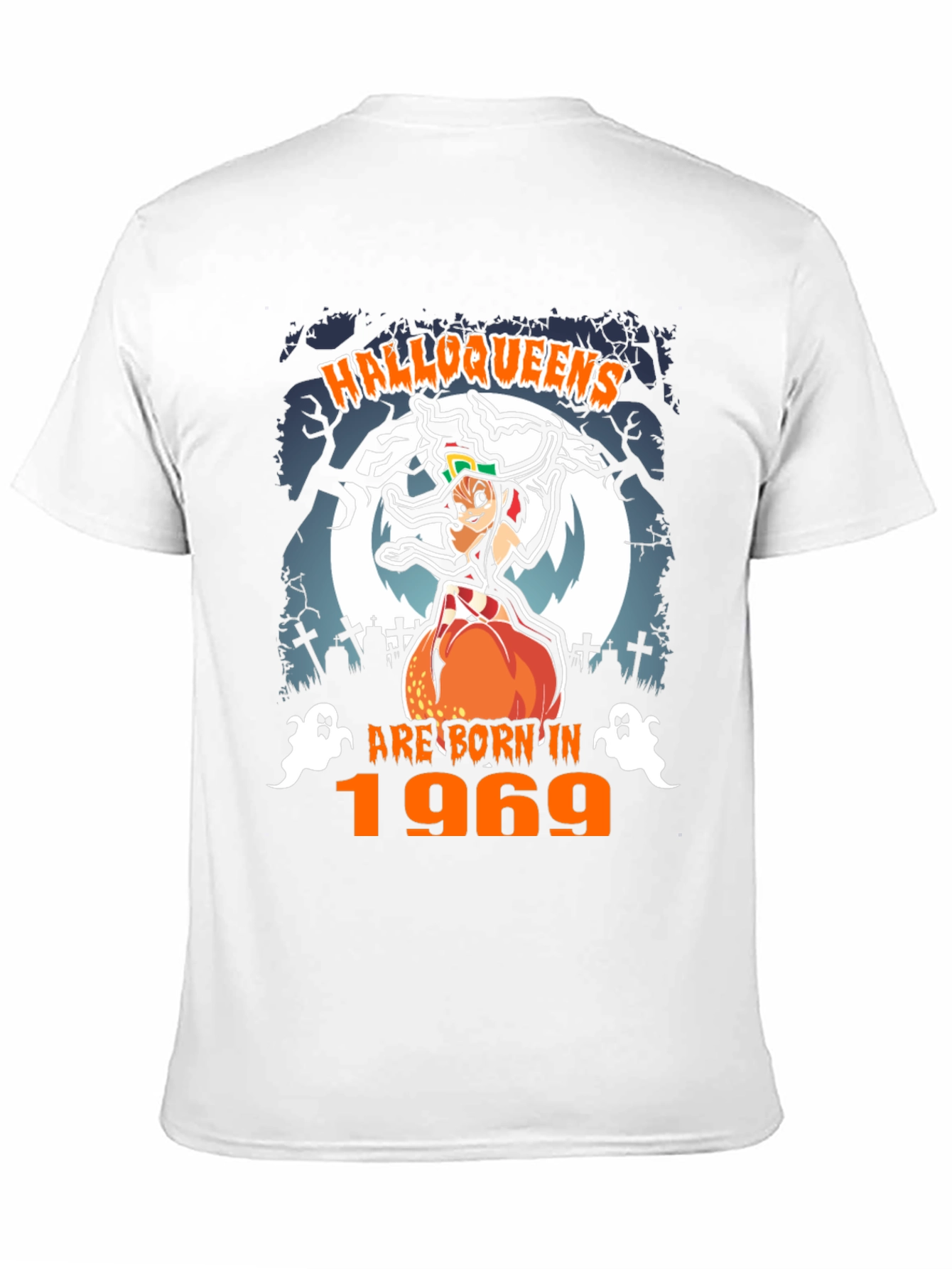 Halloween Birthday Hallowqueens T-Shirt - Born in 1969