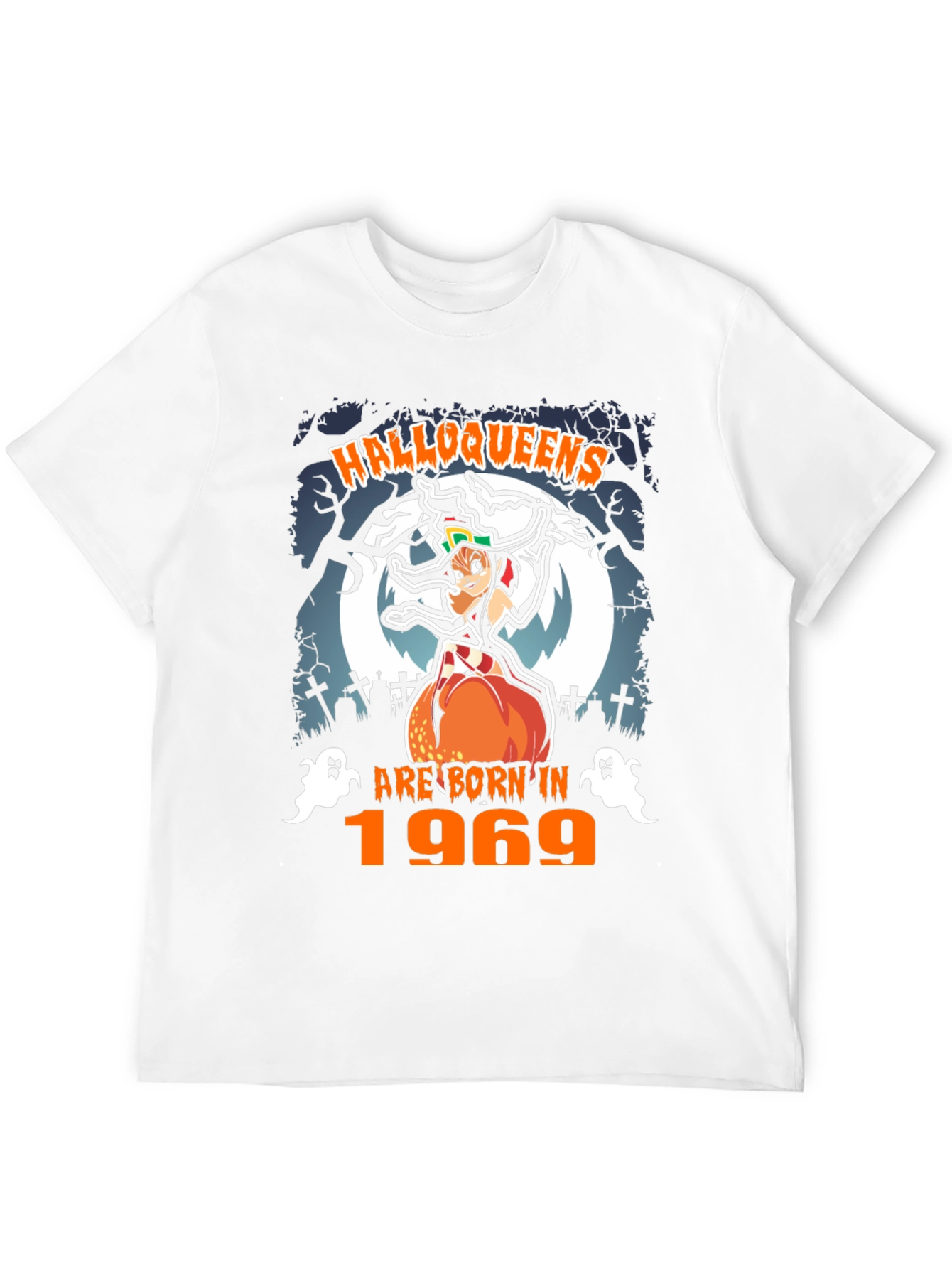 Halloween Birthday Hallowqueens T-Shirt - Born in 1969