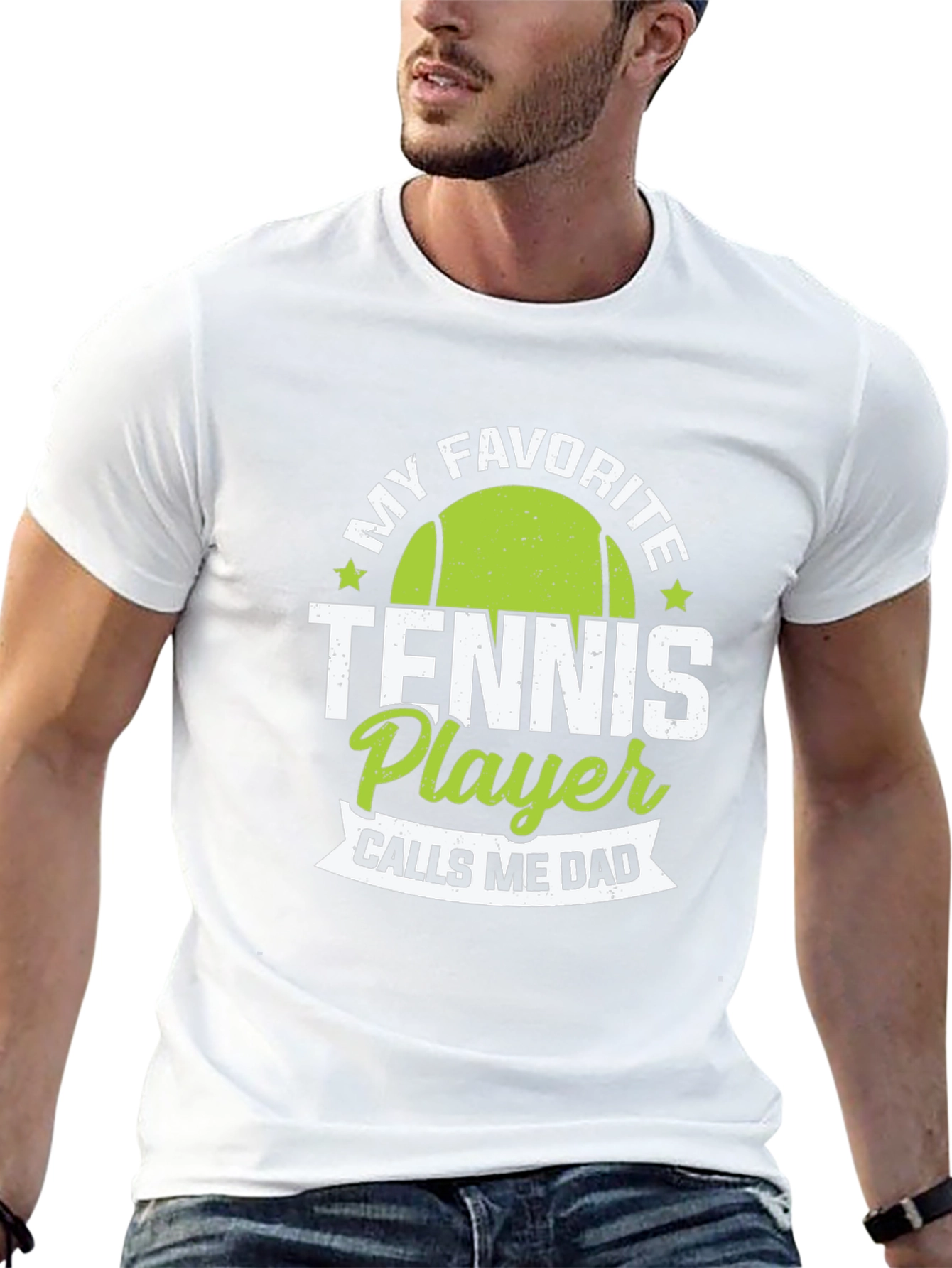 My Favorite Tennis Player Calls Me Dad T-Shirt