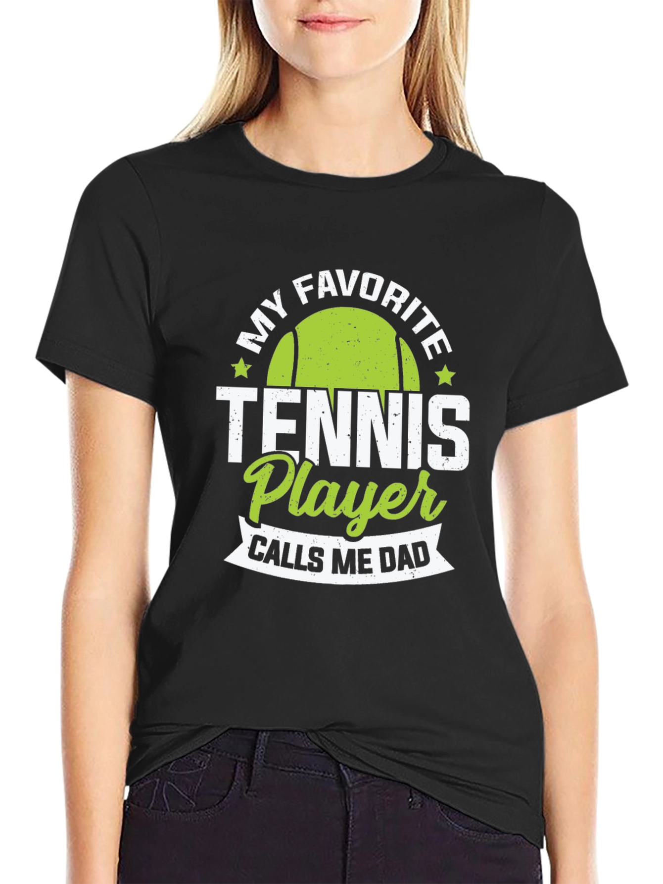 My Favorite Tennis Player Calls Me Dad T-Shirt