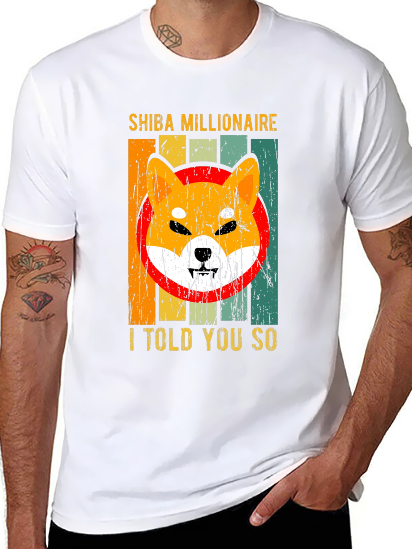 Shiba Millionaire Graphic Tee - Crypto Dog