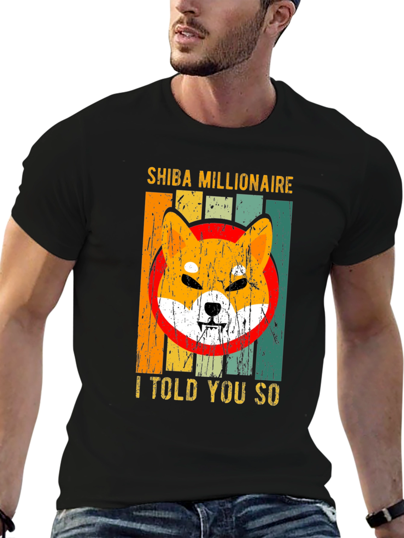 Shiba Millionaire Graphic Tee - Crypto Dog
