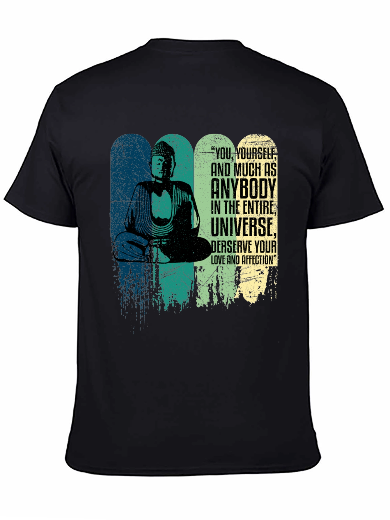 Buddha Quote Graphic Tee - You Deserve Love T-Shirt