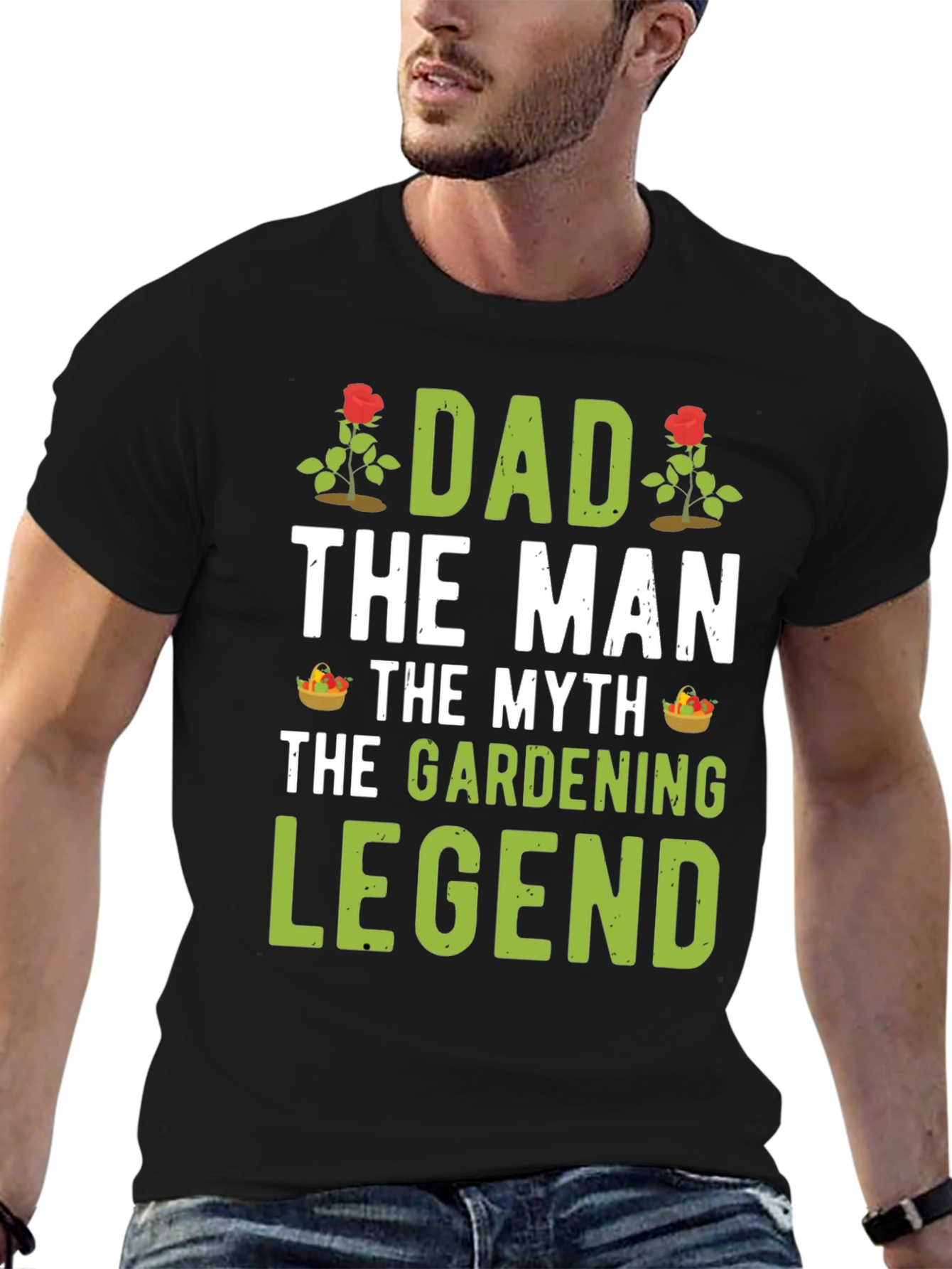 Dad Gardening Legend T-Shirt - Gift for Gardeners