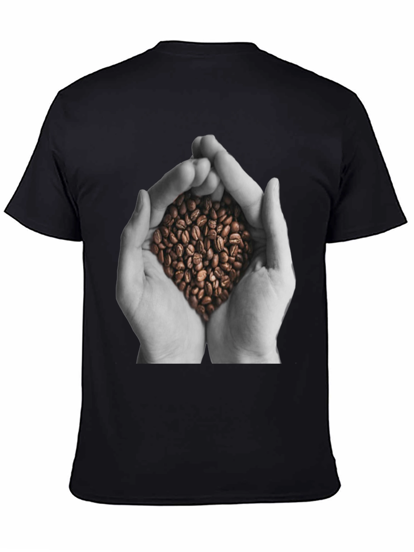 Coffee Bean Hand Graphic T-Shirt
