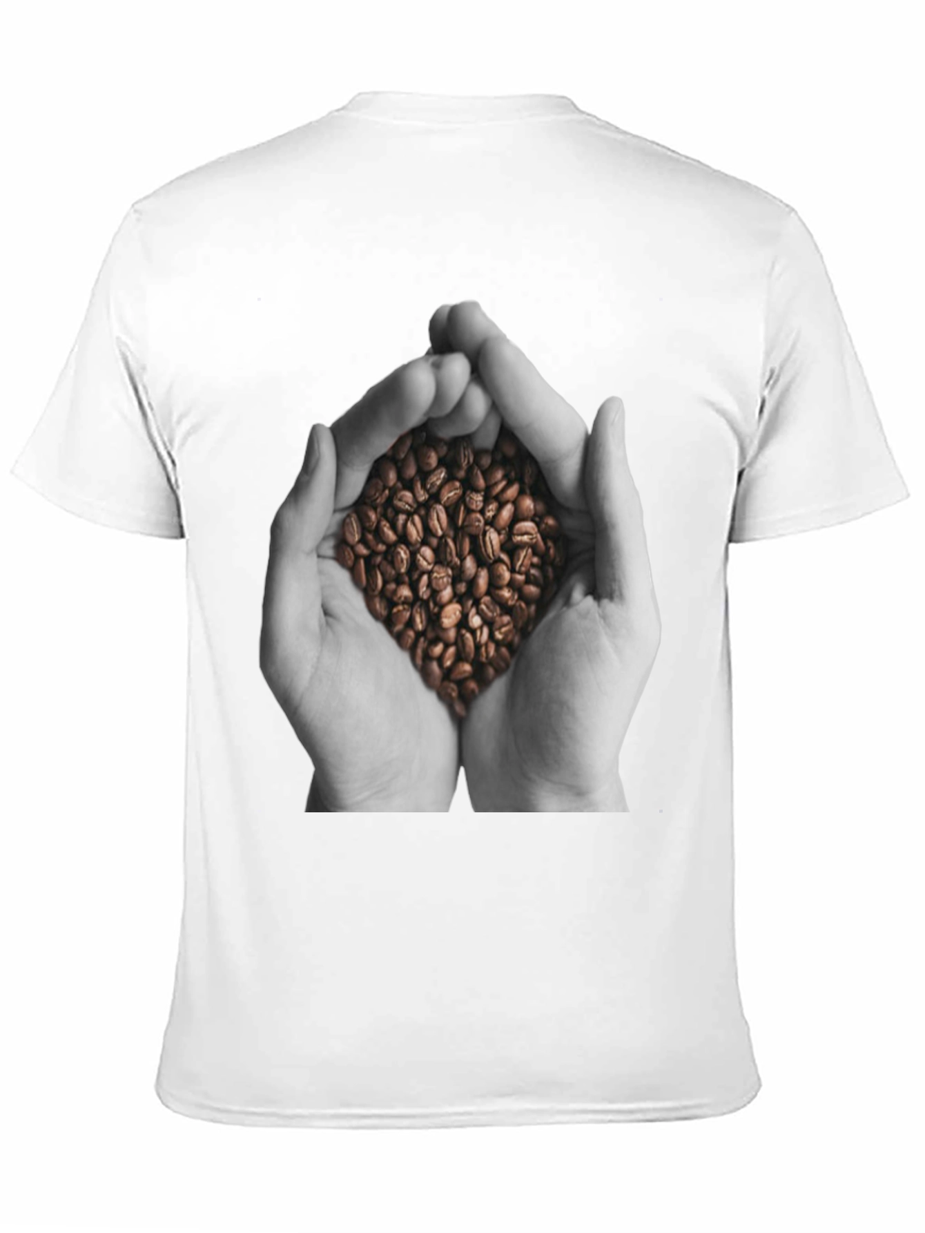 Coffee Bean Hand Graphic T-Shirt