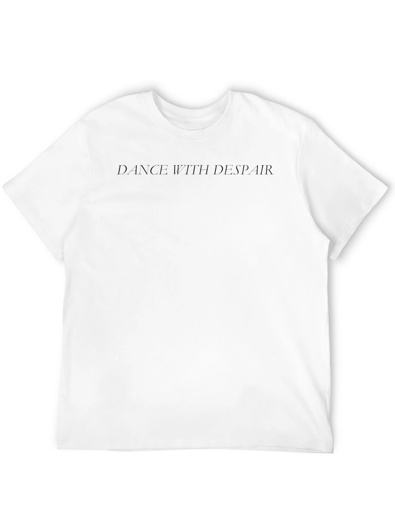 Dance With Despair Mens Black T-Shirt