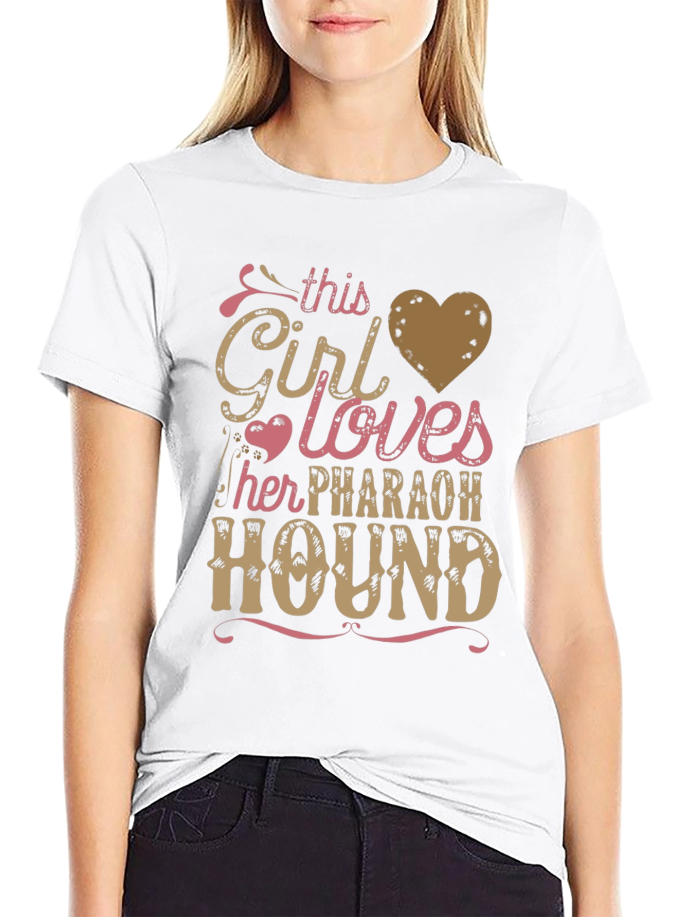 This Girl Loves Pharaoh Hound T-Shirt