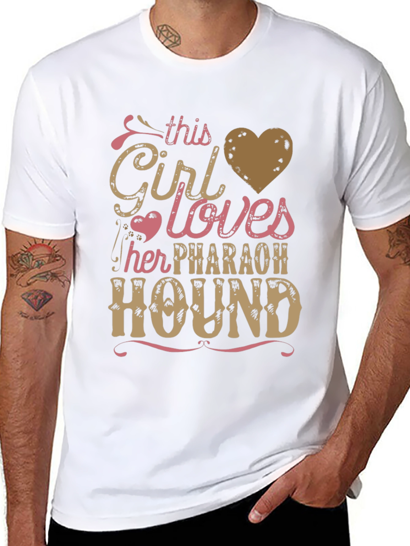 This Girl Loves Pharaoh Hound T-Shirt