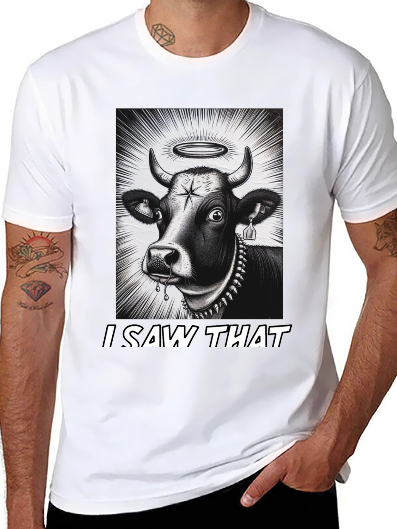 I Saw That Cow T-Shirt