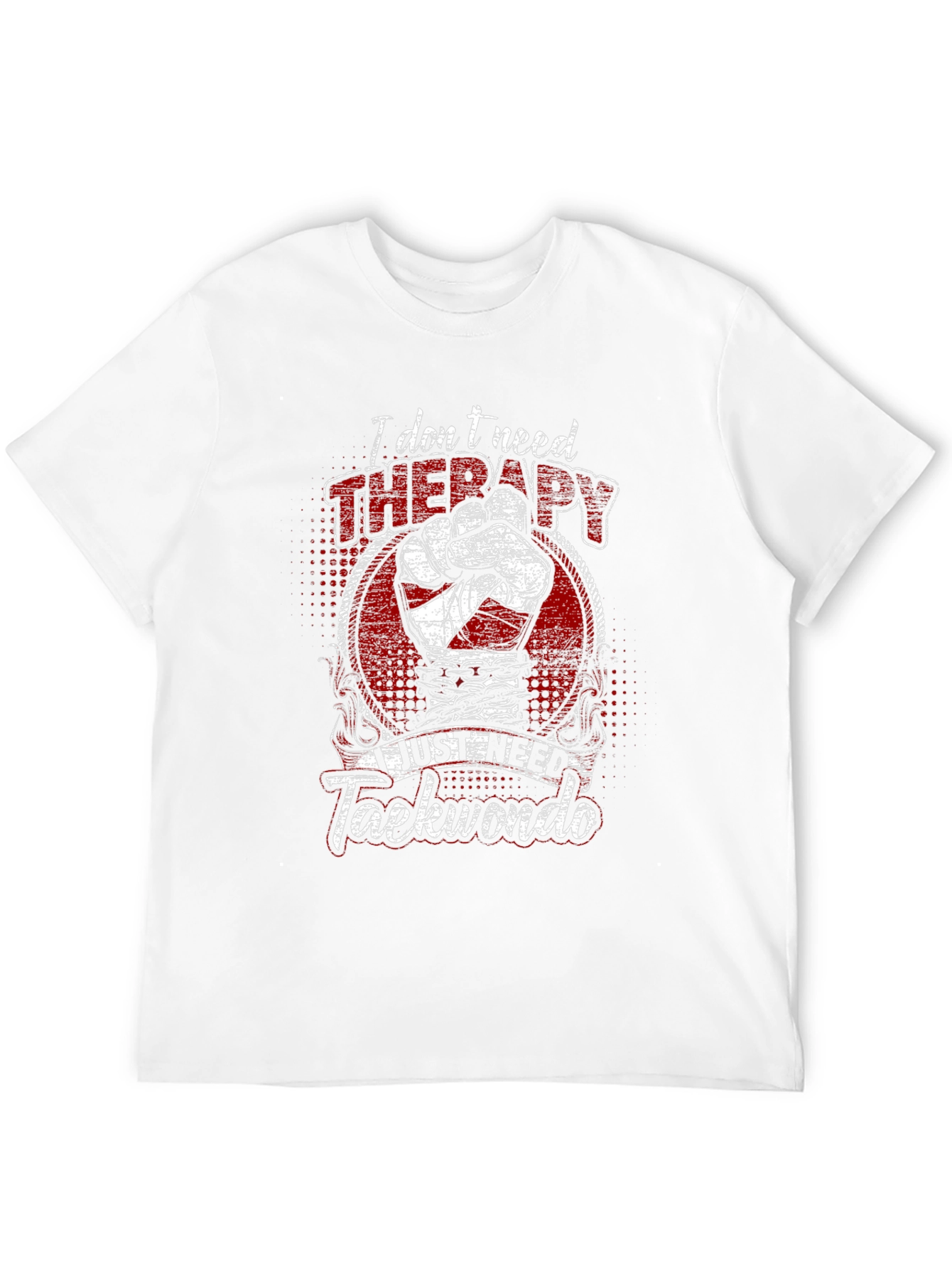Taekwondo Therapy Graphic T-Shirt - Martial Arts Apparel