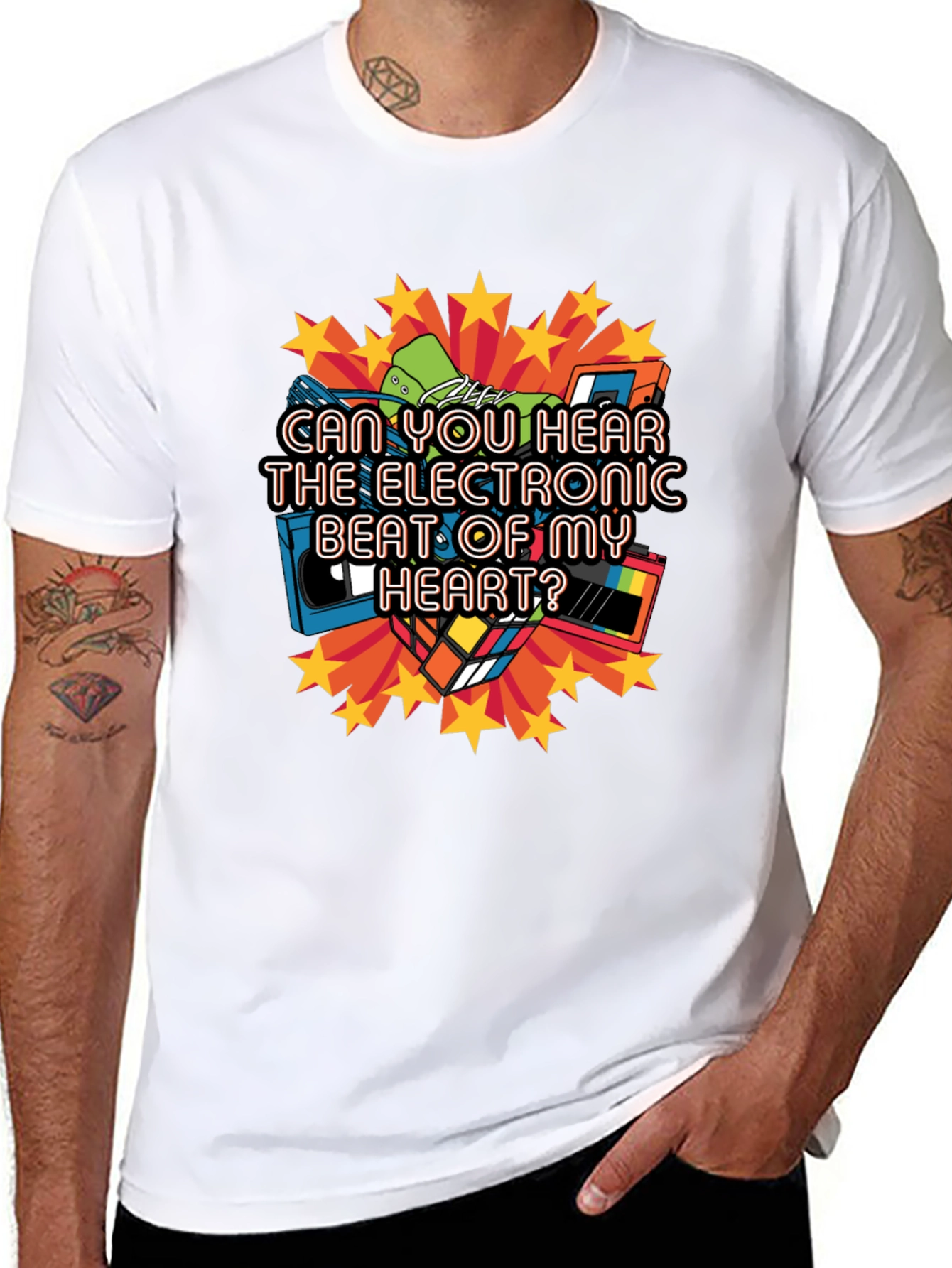Electronic Heartbeat T-Shirt
