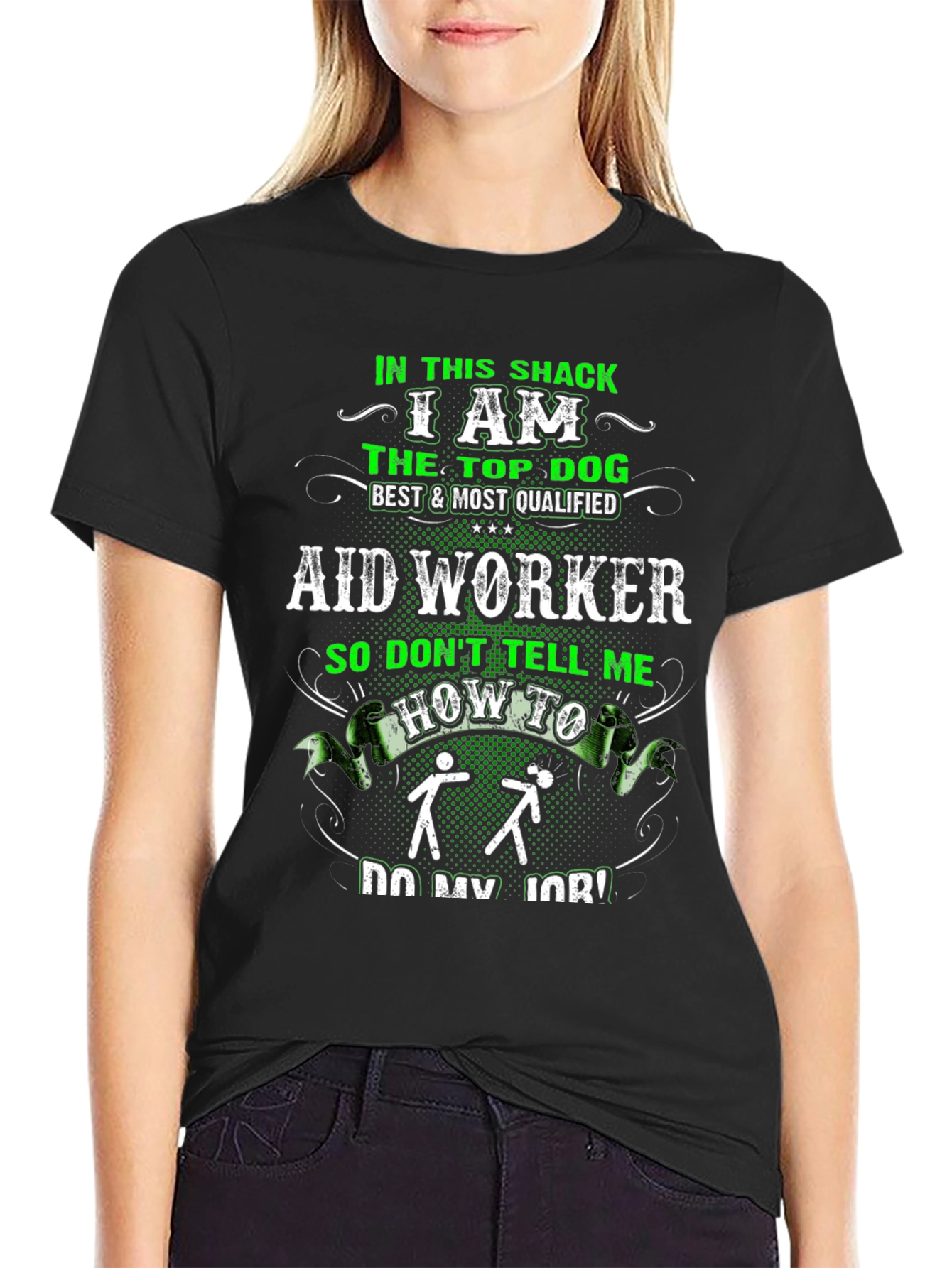 Aid Worker Top Dog T-Shirt