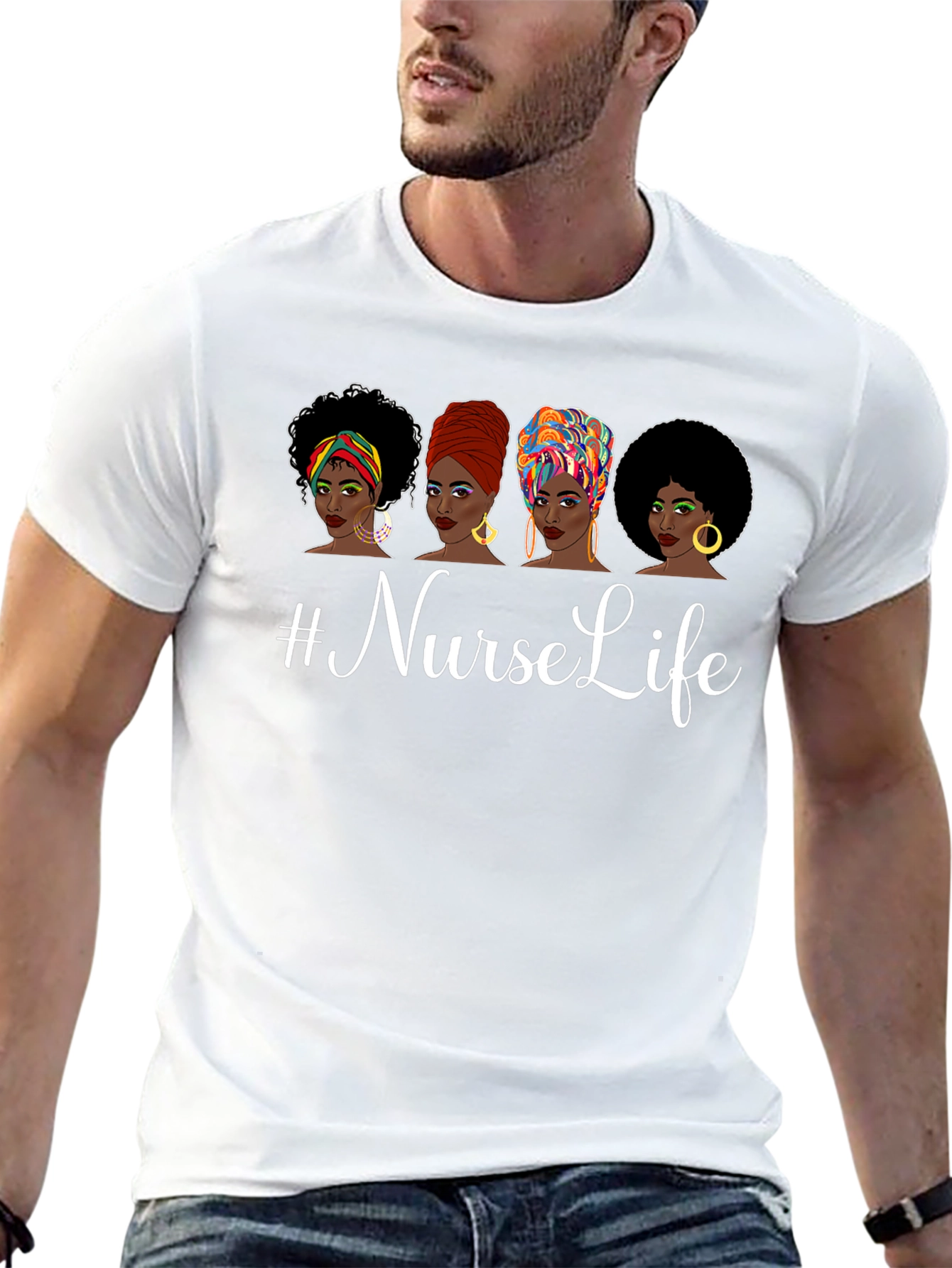 Nurse Life Women Graphic Tee Black