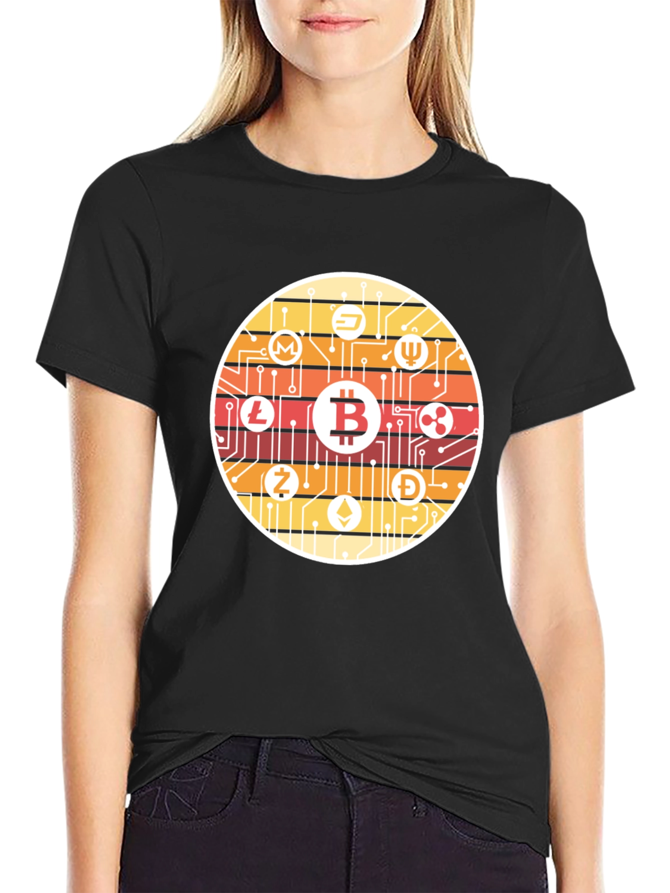 Crypto Circuit T-Shirt - Bitcoin & Altcoins