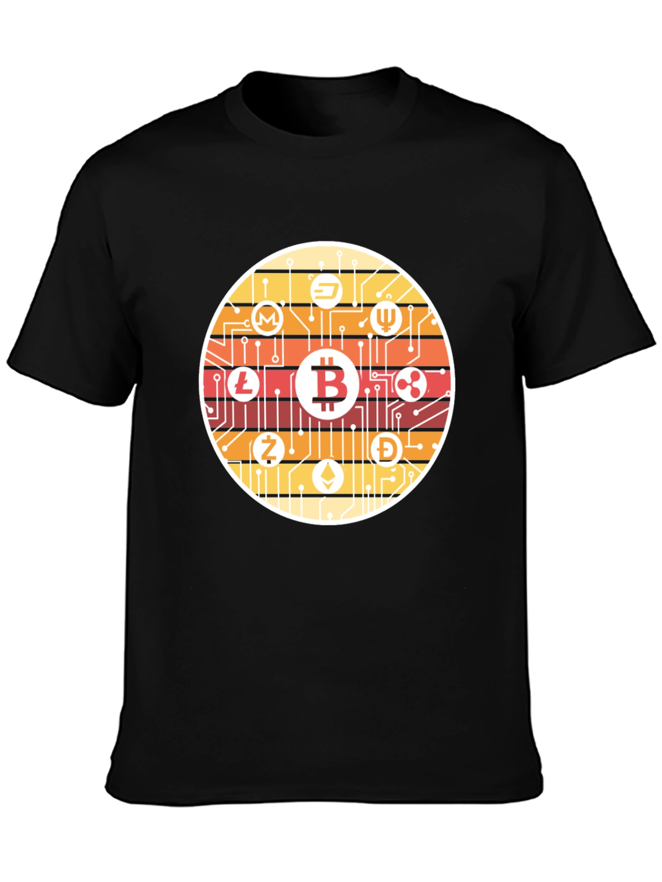 Crypto Circuit T-Shirt - Bitcoin & Altcoins