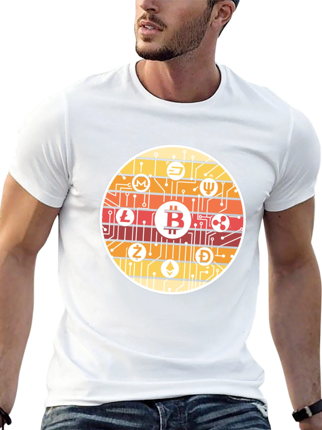 Crypto Circuit T-Shirt - Bitcoin & Altcoins